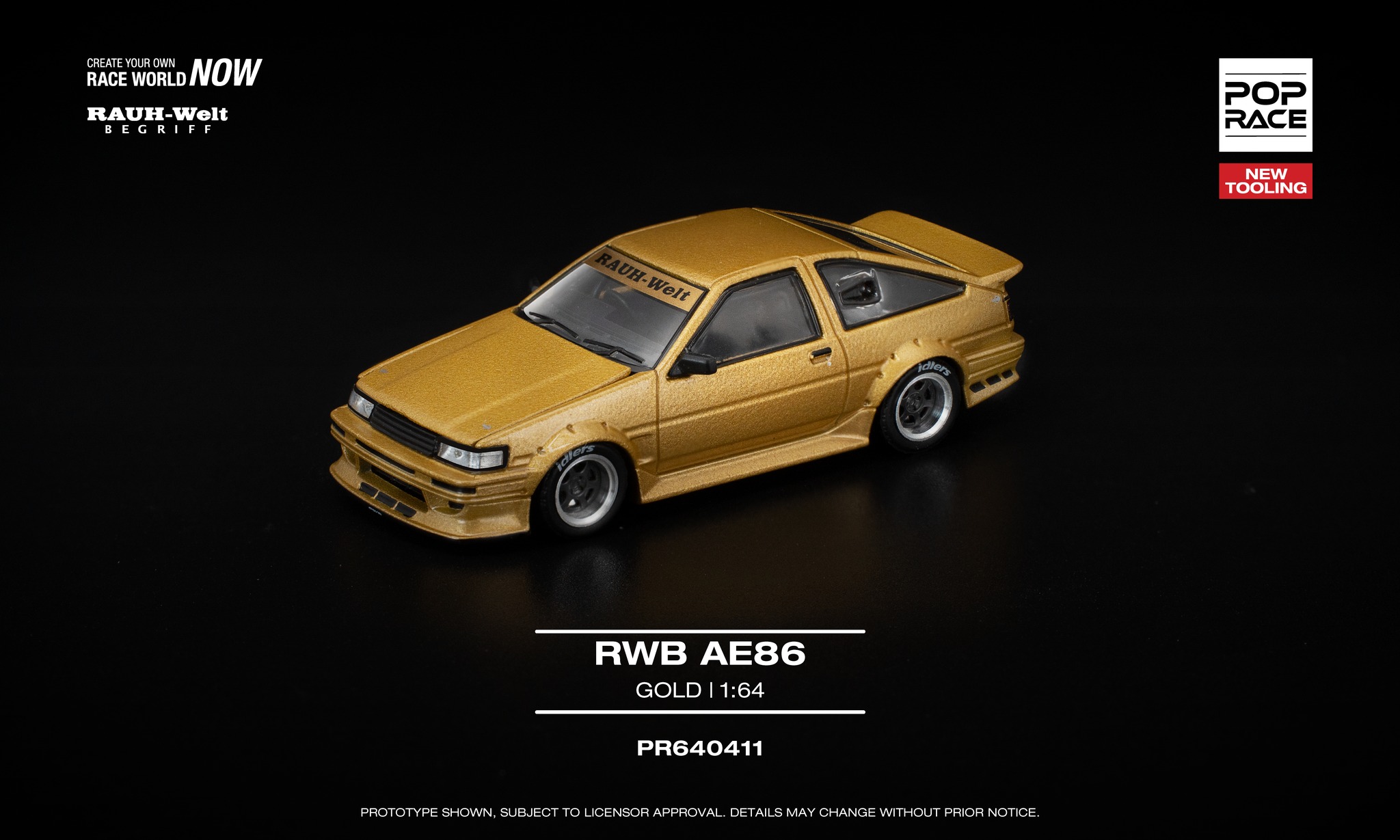 POP RACE RWB 930 Red (PR64-551) | 2026 Fuel Fest Japan Limited to
