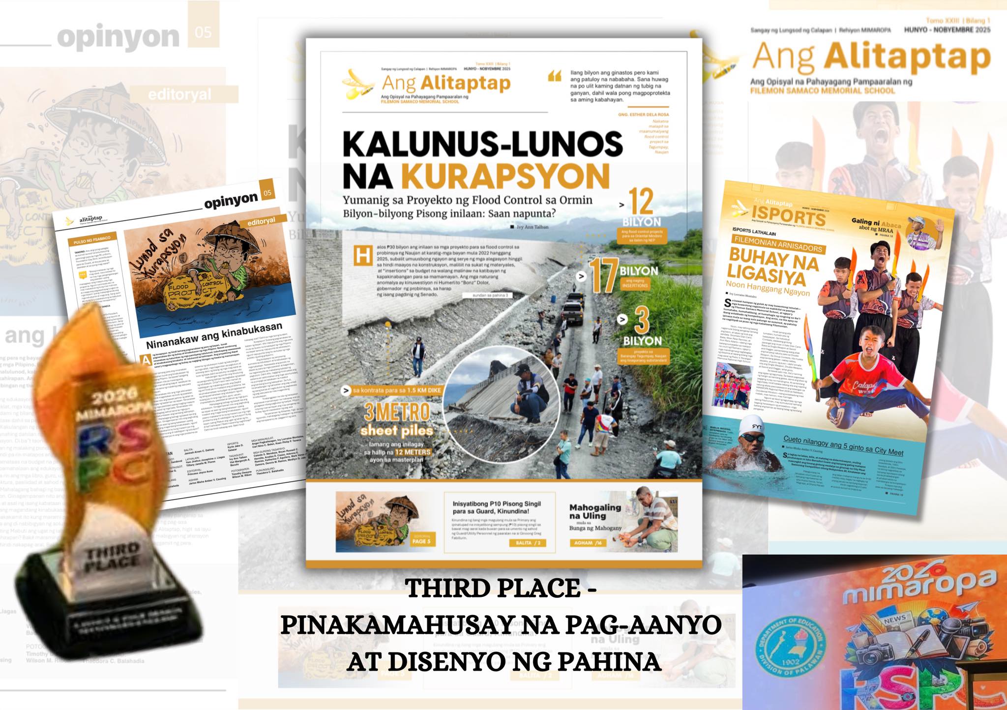 DepEd - 🏆 Congratulations, Ang Alitaptap! 🏆 Ipinagmamalaki ng Filemon ...