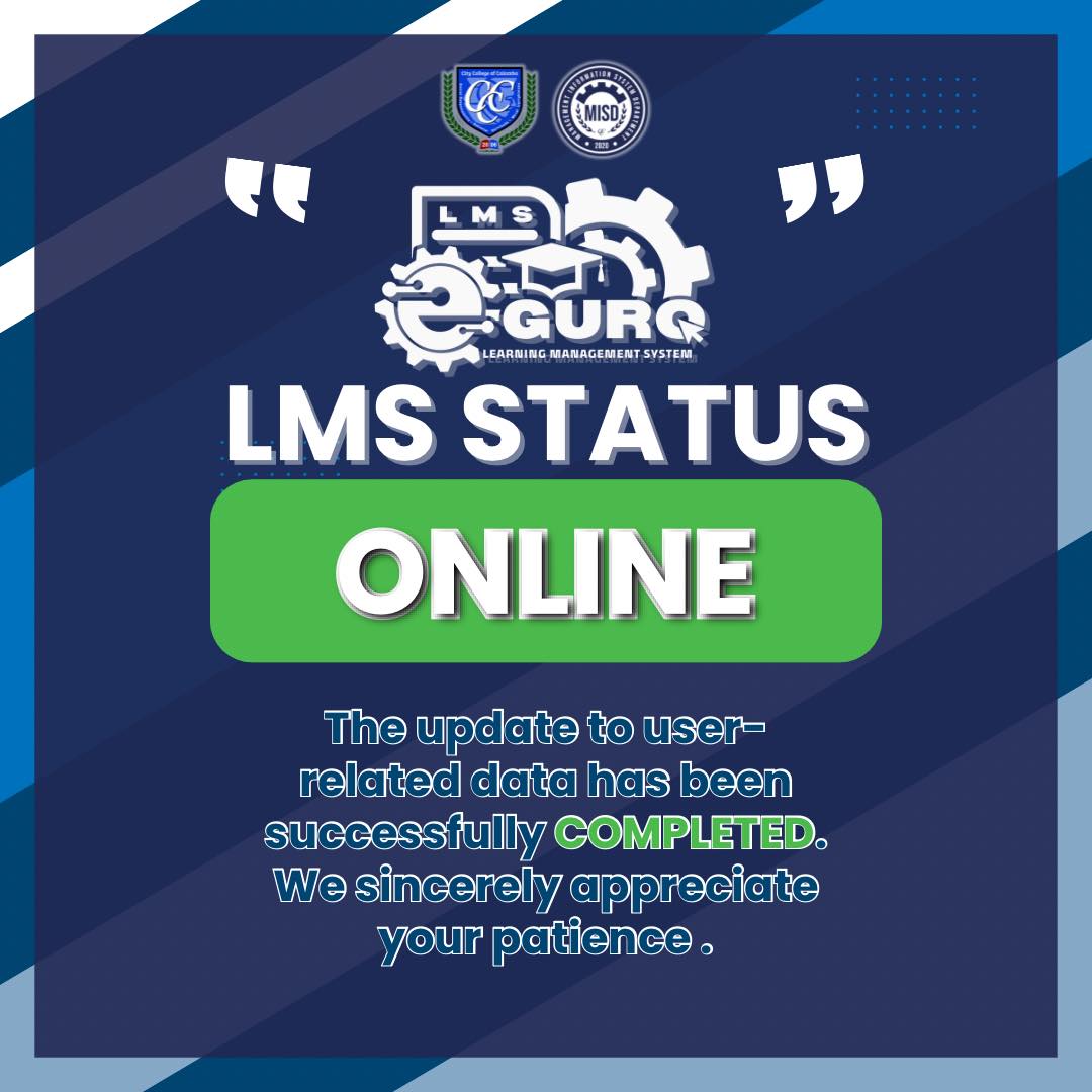 CCC - The update to user-related data has been successfully COMPLETED ...