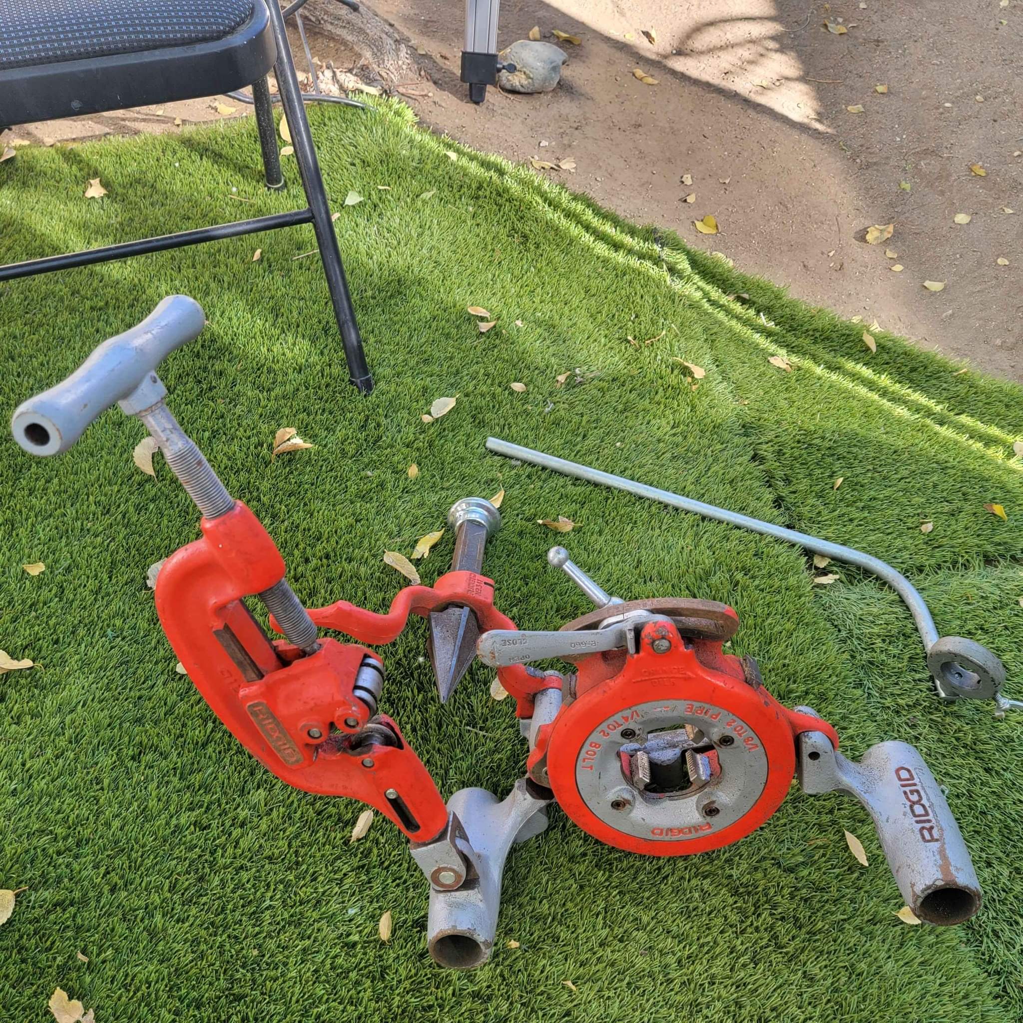 Ridgid Pipe Thredder, Reamer and Cutter - Edgers - Reno, Nevada ...