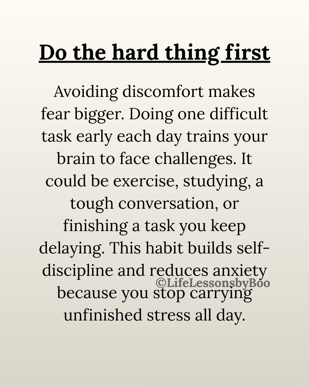 Life Lessons by Boo added a new photo. - Life Lessons by Boo
