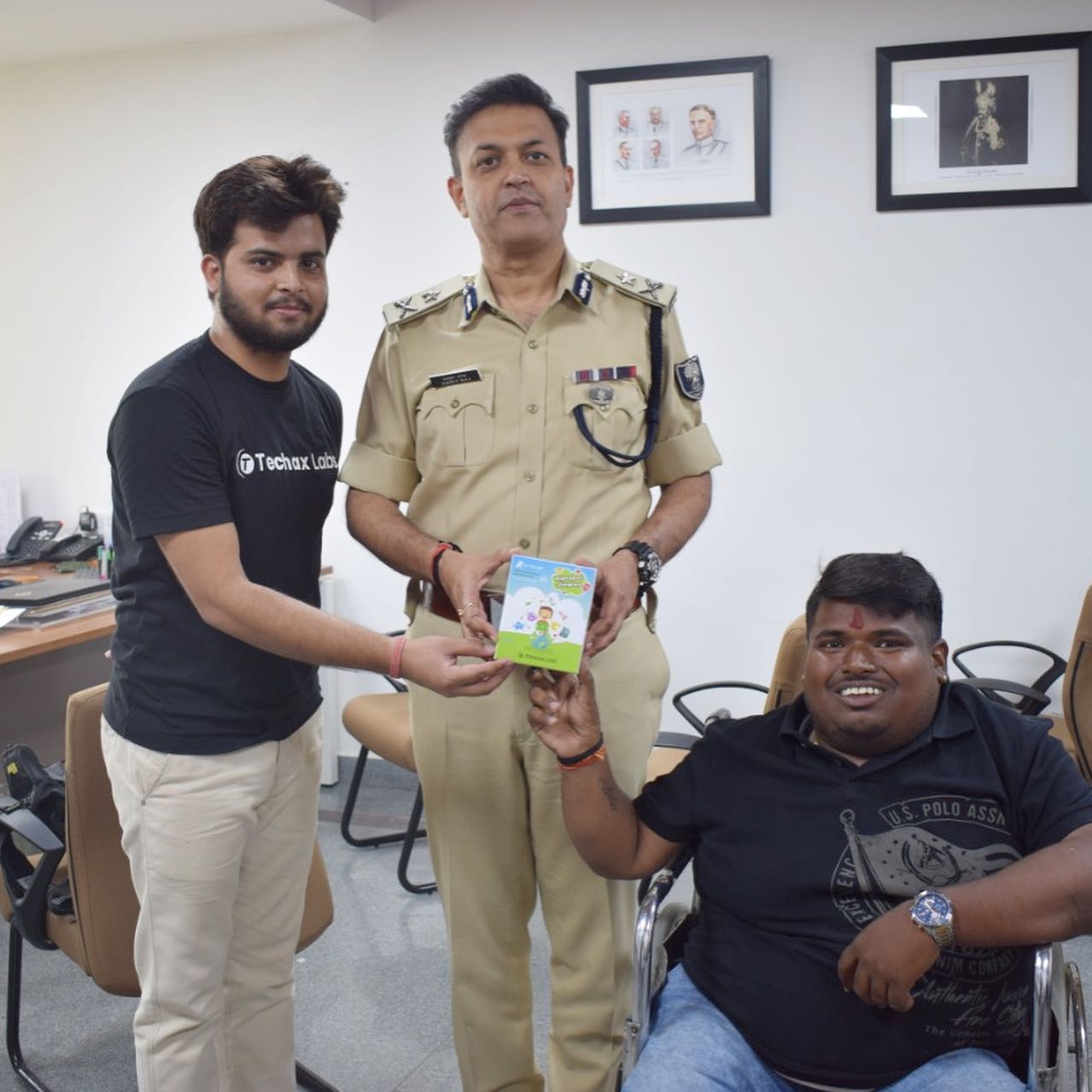 Techax Labs - Team Techax Labs with Amrit Raj #IPS,... | Facebook