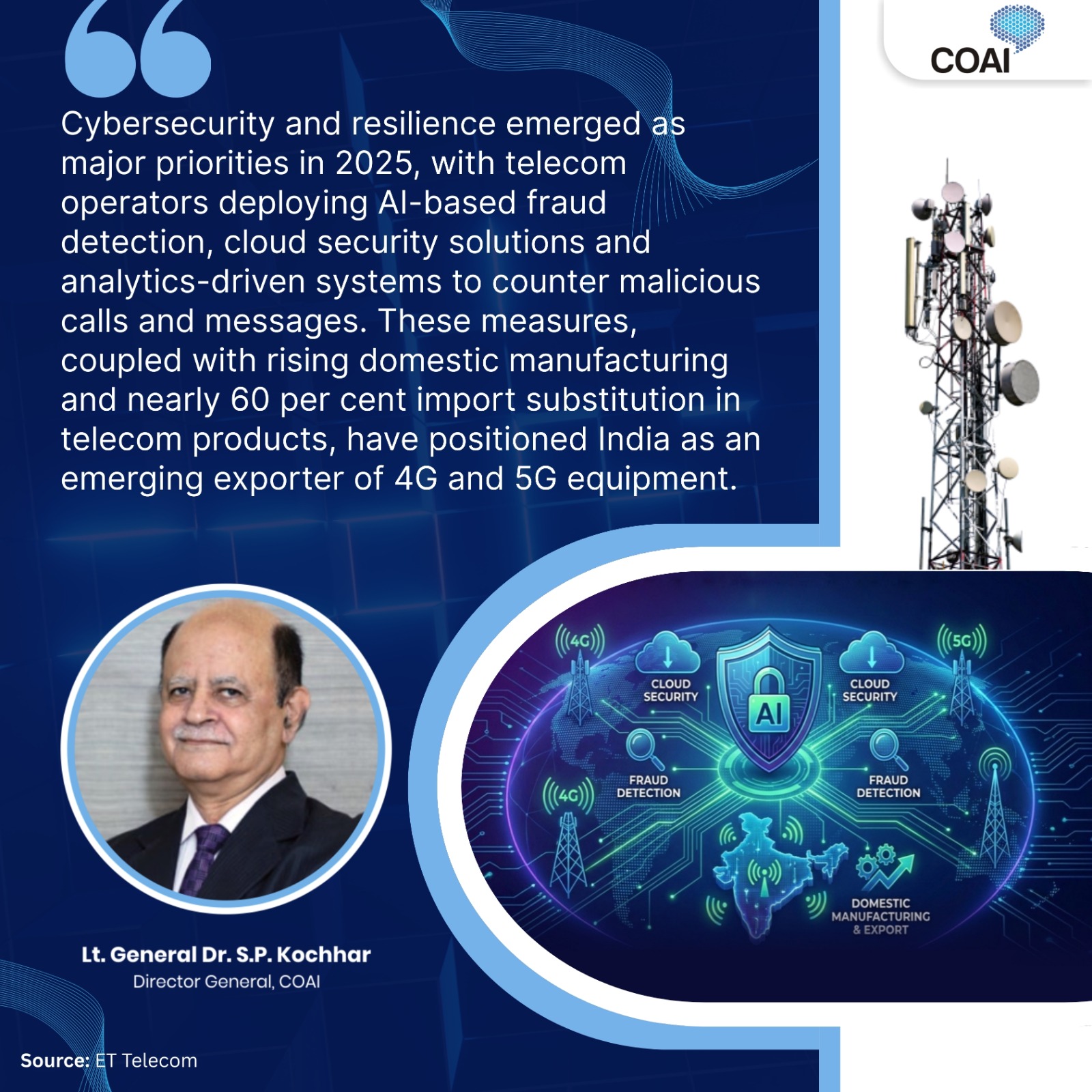 COAI - The #telecom sector thrives on #innovation and... | Facebook