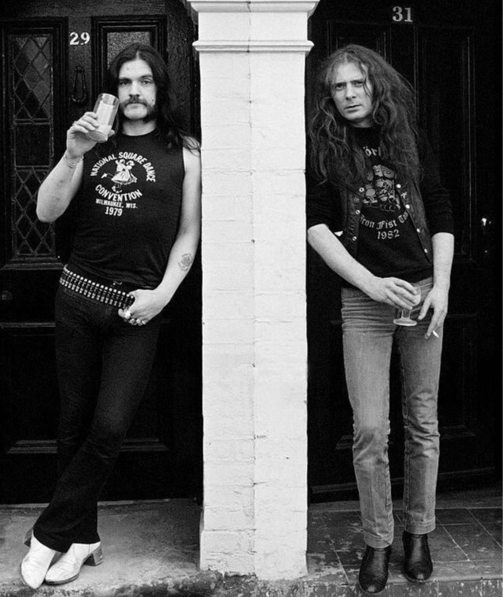 Lemmy Kilmister & Fast Eddie Clarke. MOTORHEAD ??❤