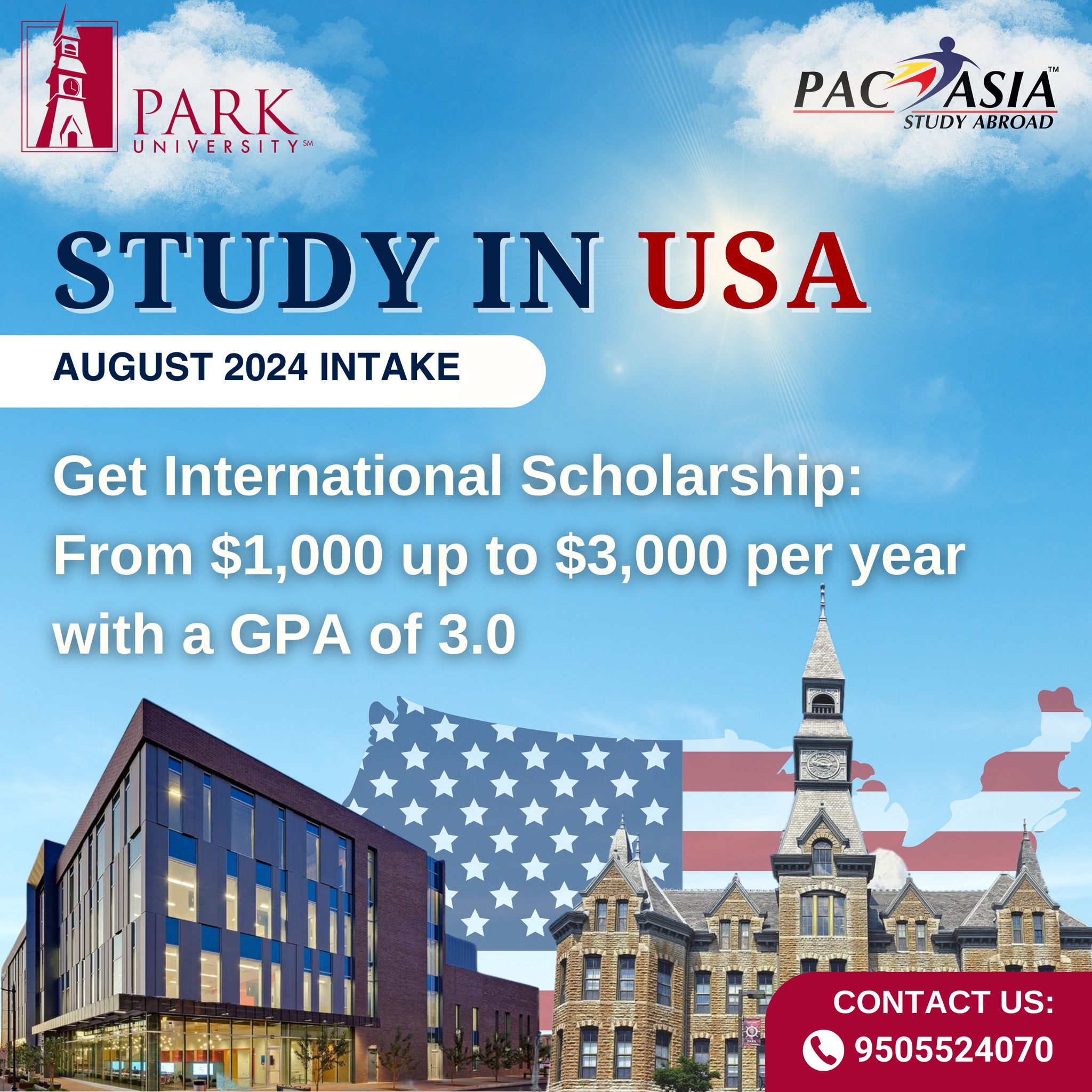 🌍📚 STUDY IN USA at Park... - PAC ASIA, Hyderabad Office