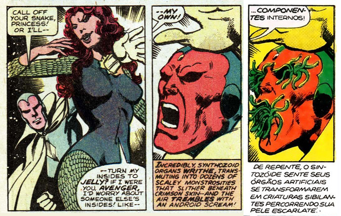 Review of Avengers #218, a disturbing comic book issue