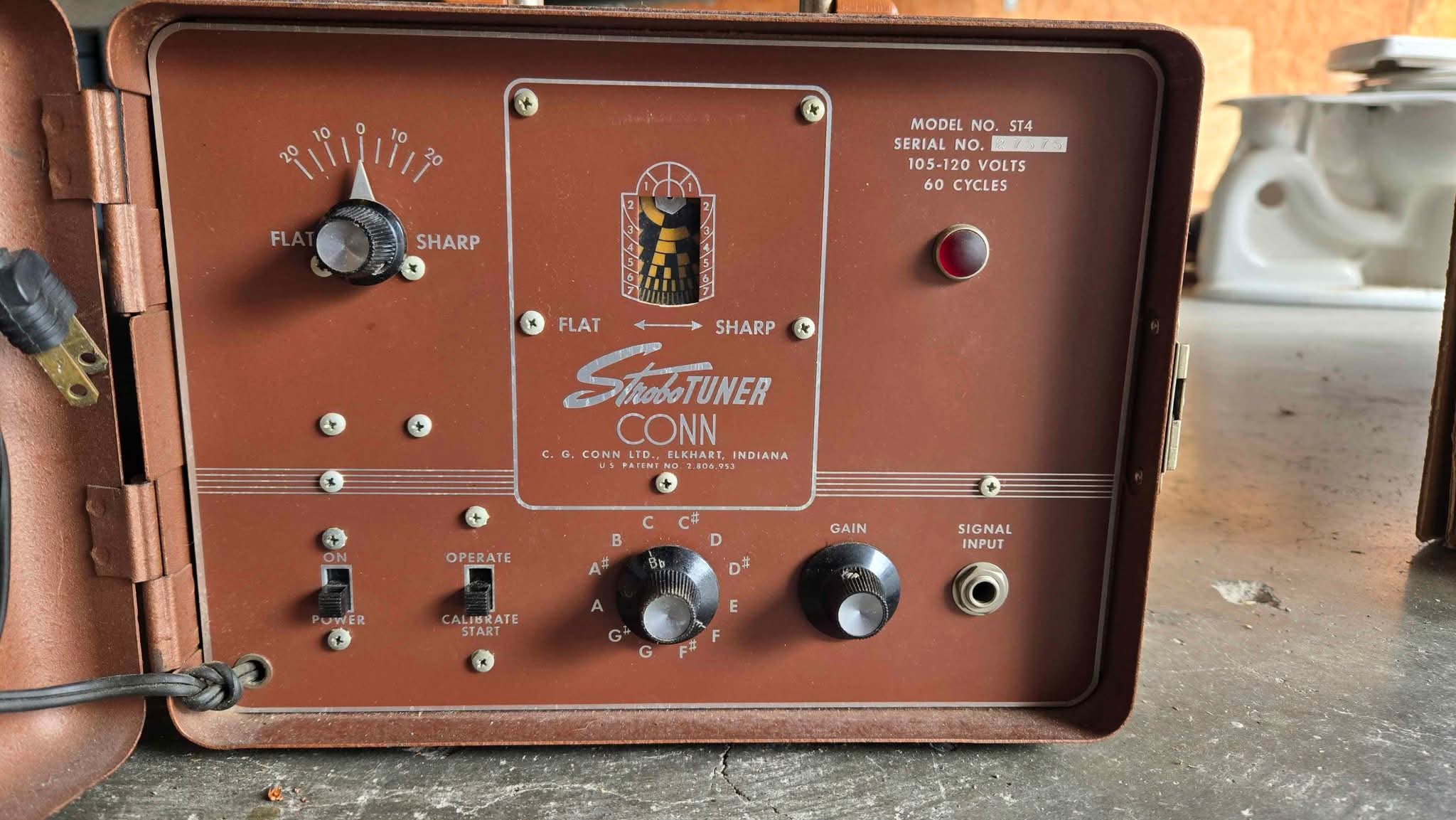Vintage Conn Strobe Tuner - General Music Accessories - Nashville ...