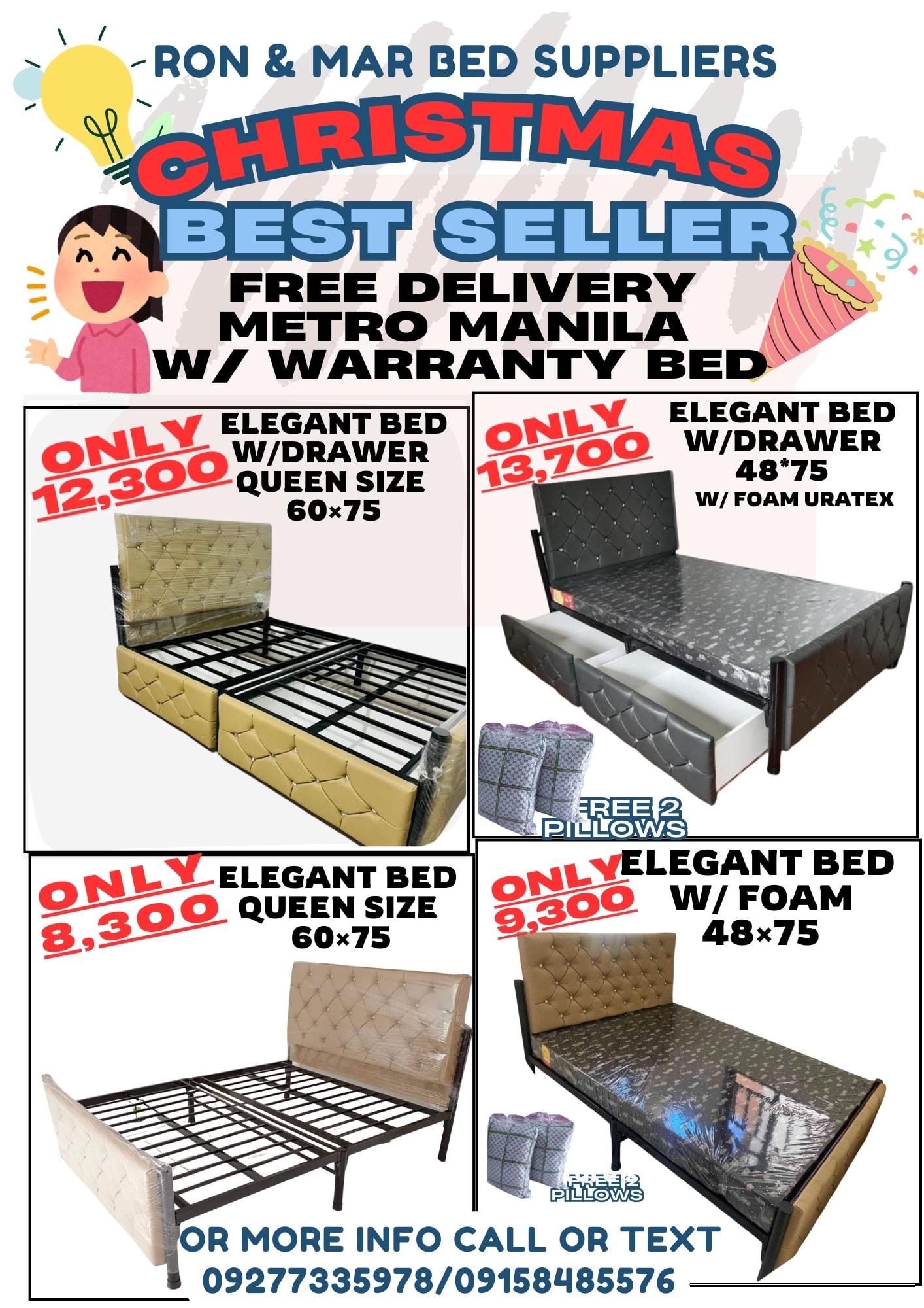 Ron & Mar bed supplier