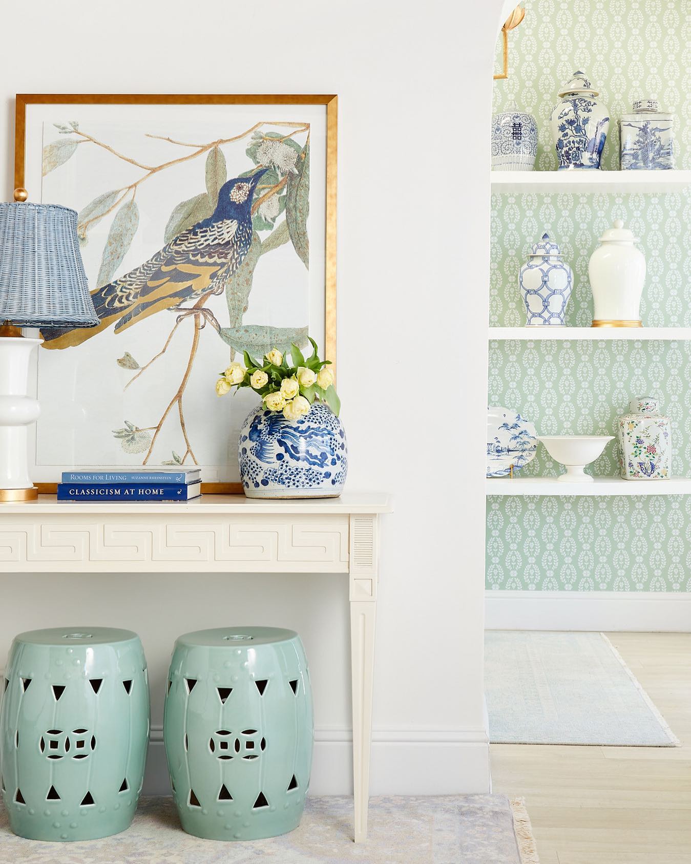 Caitlin Wilson Design - Fresh & airy with a twist on neutral and pops ...
