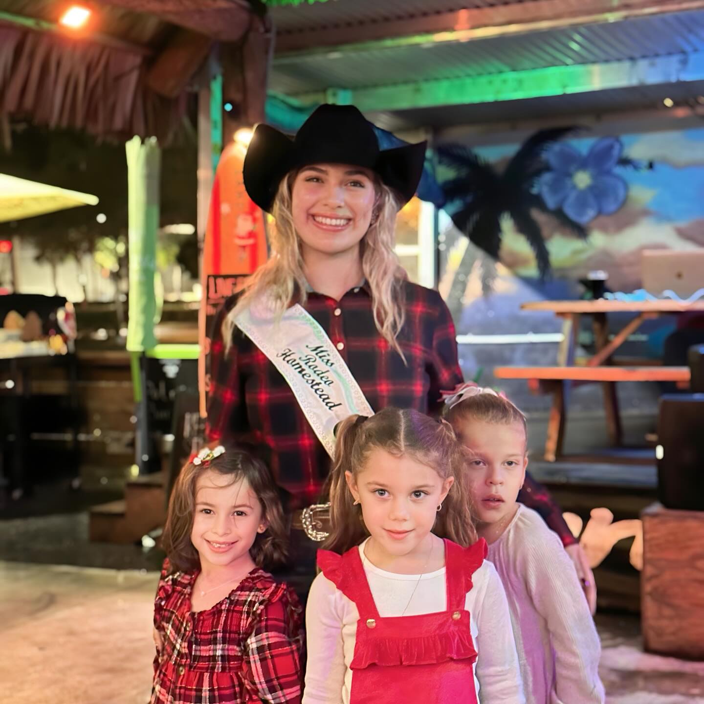 Homestead Rodeo - Our two Miss Rodeo Homestead contestants...