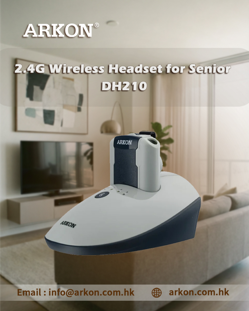Arkon - ARKON DH210 2.4G Wireless Headset We’ve combined stable, zero ...