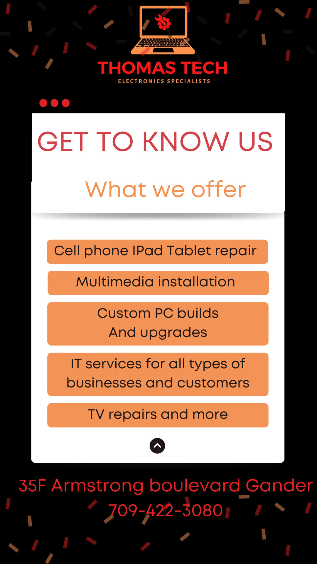 Thomas Tech NL - 🌟 Explore Our Wide Range of Tech Services... | Facebook