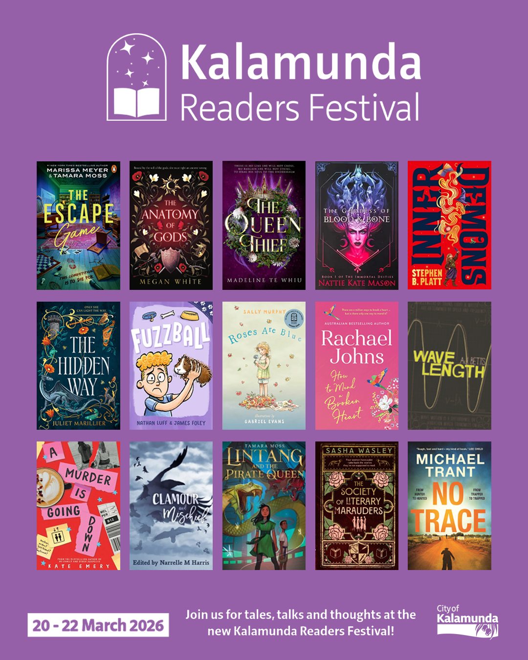 Get ready, booklovers -... - Experience Perth Hills Kalamunda | Facebook