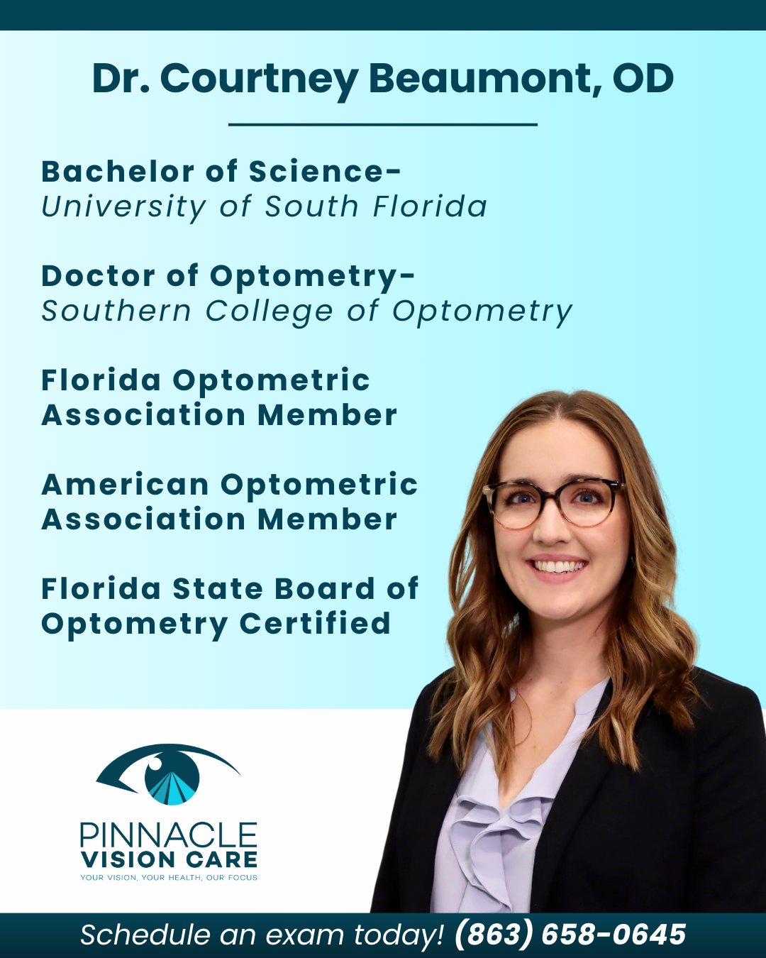 Dr. Courtney Beaumont brings... - Pinnacle Vision Care | Facebook