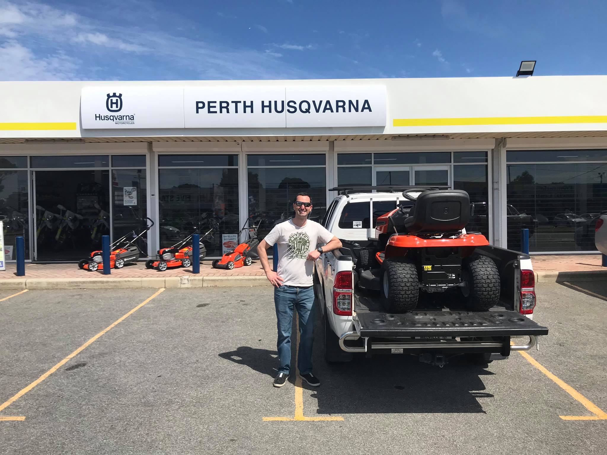 Our first tractor is out the... - Perth Husqvarna - Gas Gas