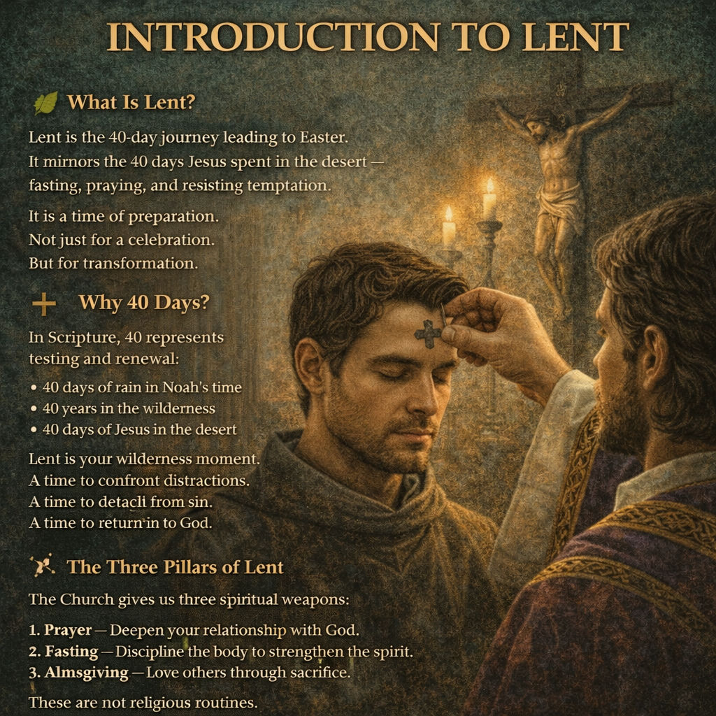 🔥 INTRODUCTION TO LENT (SOMETHING... - Ignatius Catholicum | Facebook