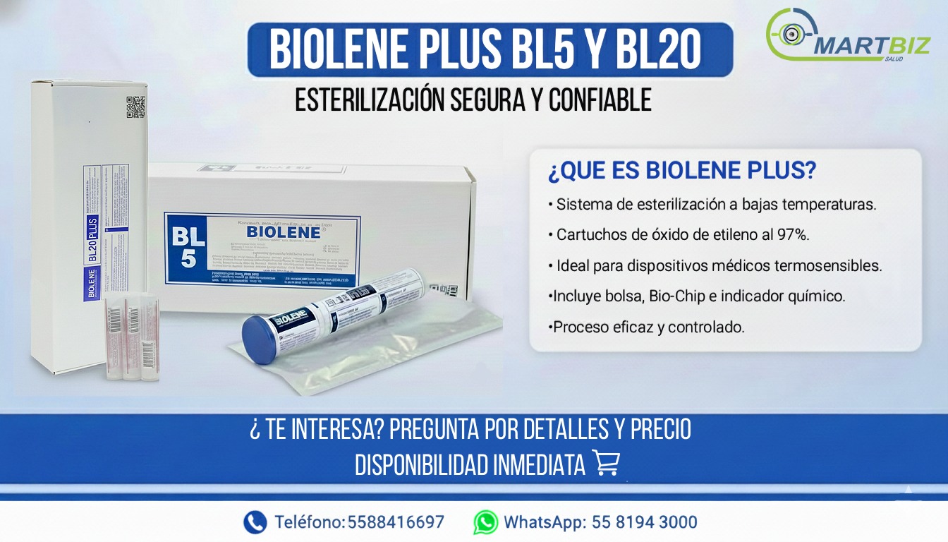 Martbiz - 🔹 BIO LENE PLUS BL5 y BL20 🔹 Esterilización segura y ...
