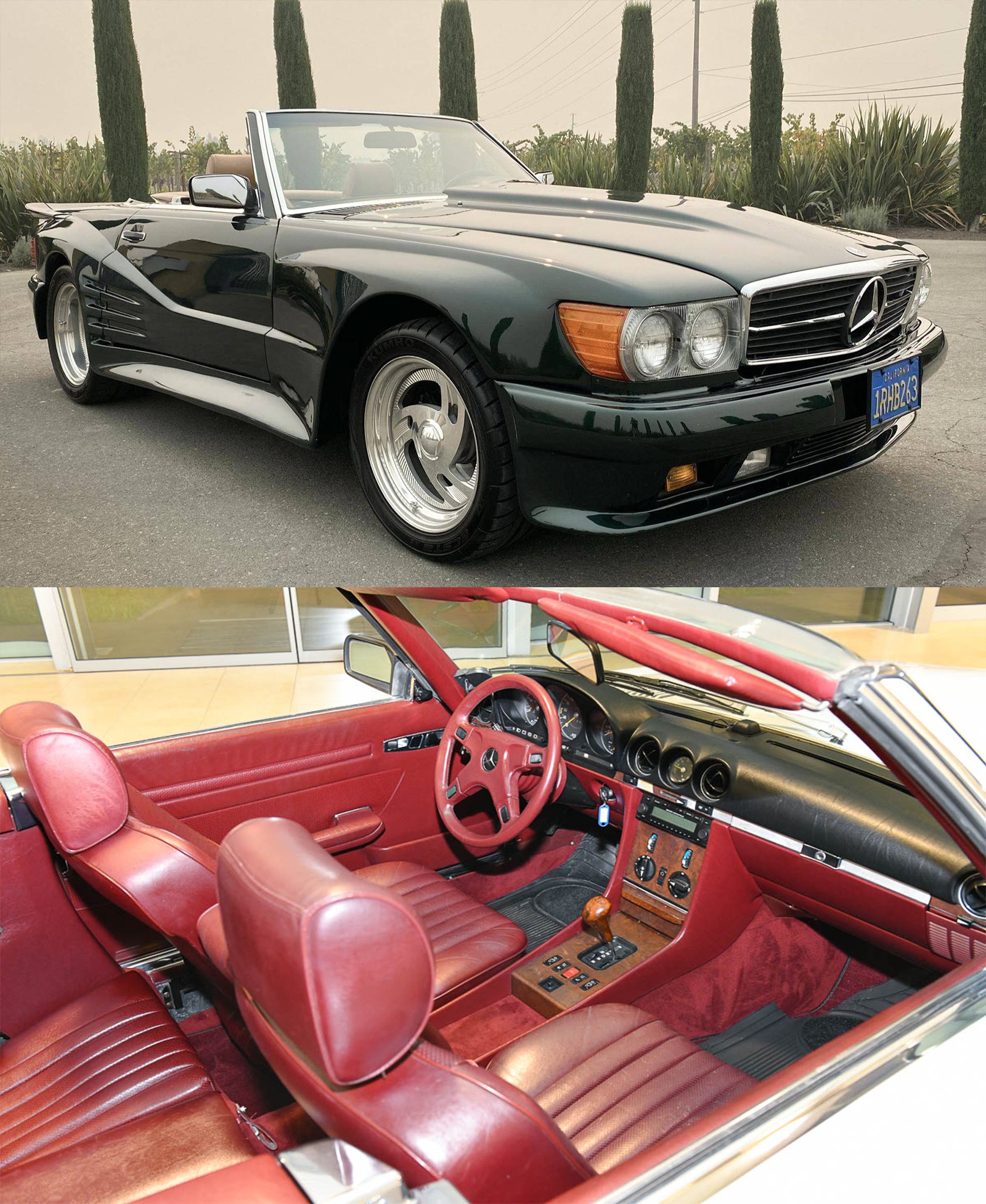 1982 Mercedes-Benz R107 500SL AMG 5.0. _ ?: @teamloansharks 