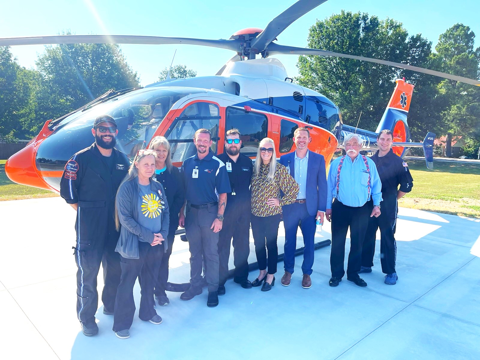 We were honored to... - Mercy Life Line Air Medical Service | Facebook