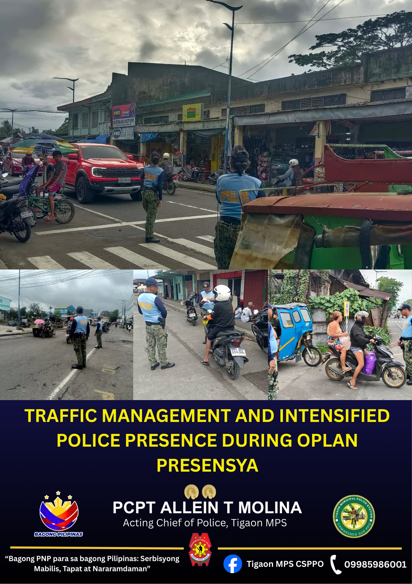 Tigaon Mps - Tigaon PNP under the leadership of PCPT ALLEIN T MOLINA ...