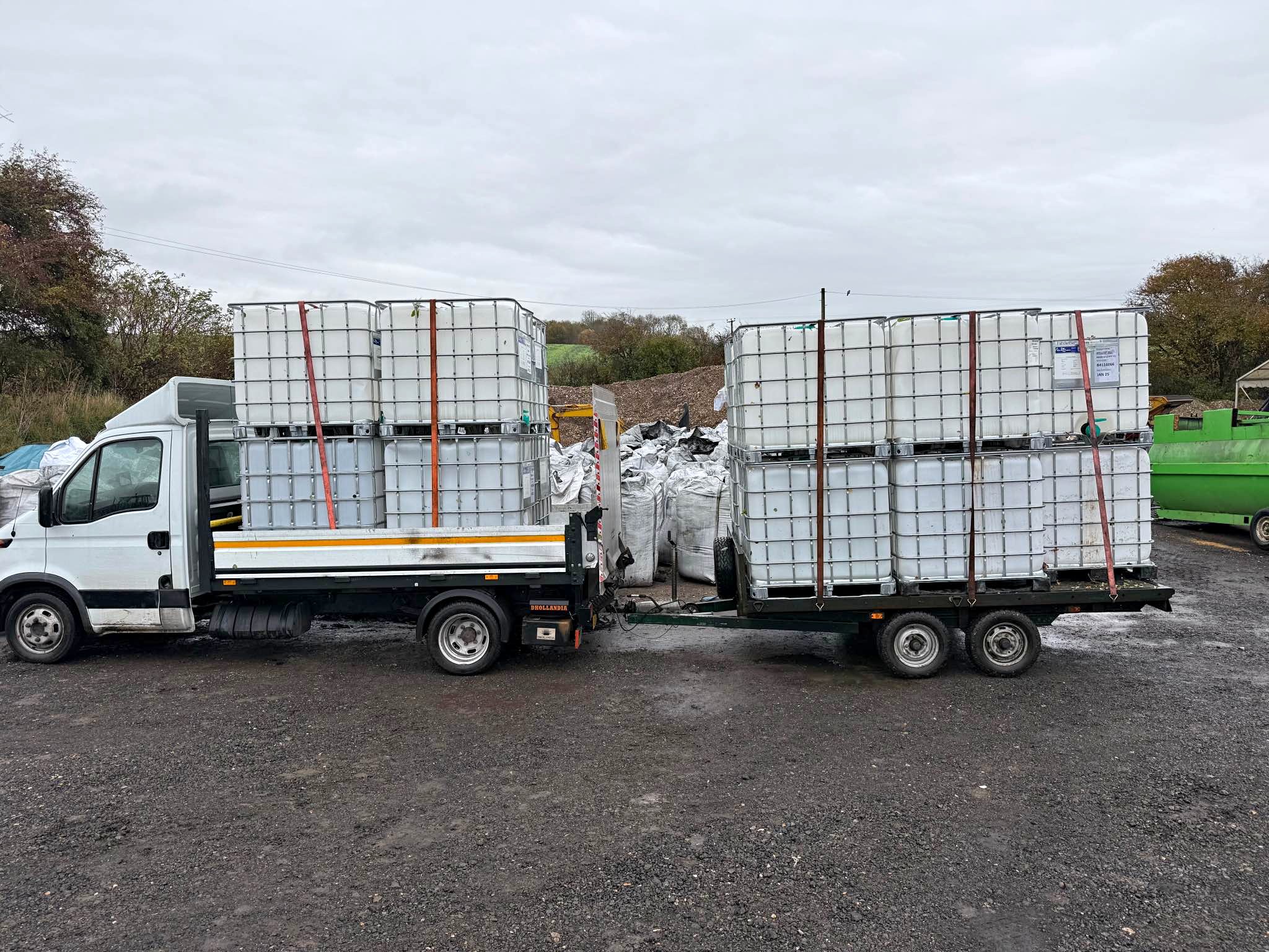 IBC Containers - Food Grade, Non Havardous - single use, practically ...
