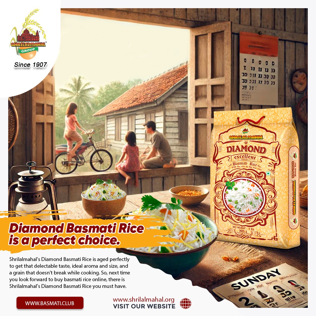 Shri - 🌾 Diamond Basmati Rice: A Perfect Choice for Every Home! 🌟 ...