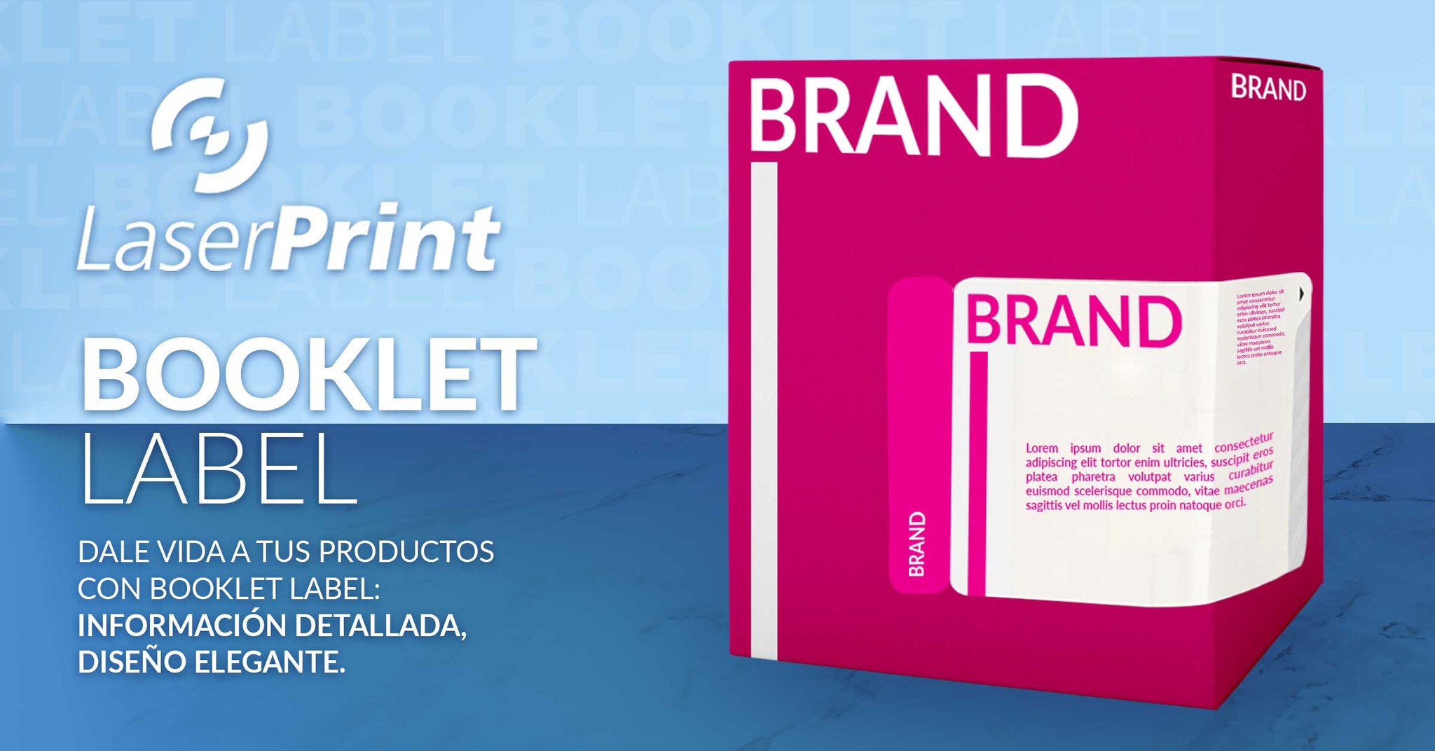 LaserPrint - ¡Con nuestro #BookletLabel tienes posibilidades infinitas ...