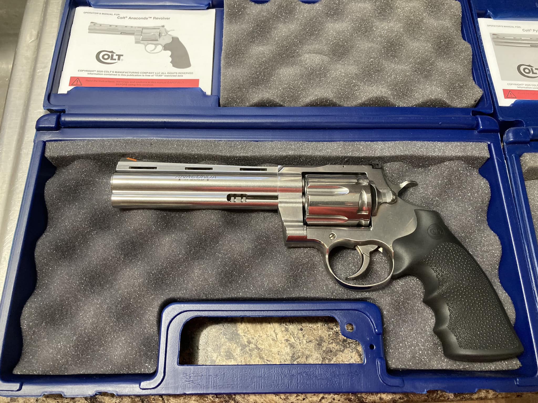 New deer pistol! Colt anaconda .44 magnum