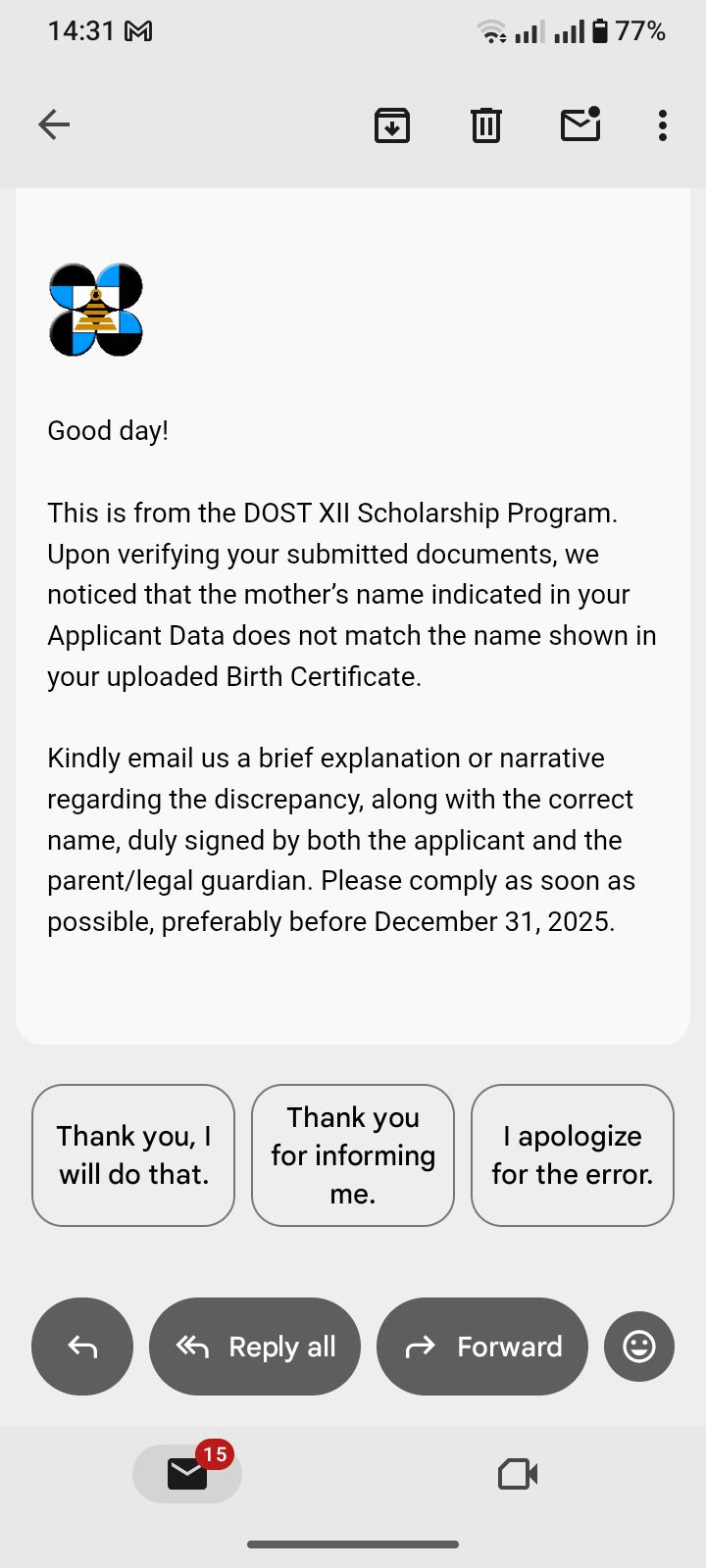 DOST Scholarship 2026 - 2027 Latest Updates | Ito po message ni DOST ...