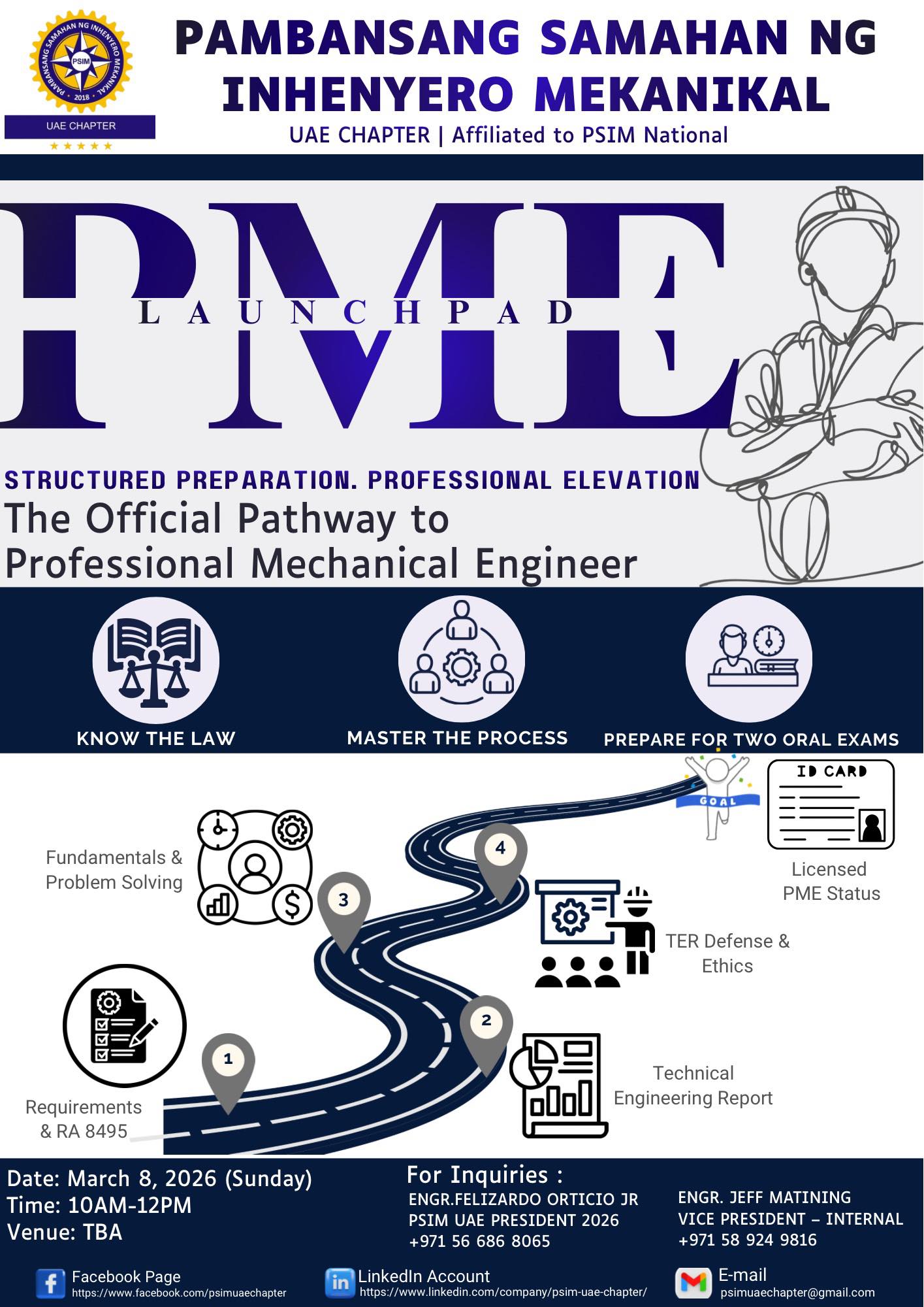 PSIM - 📢 Invitation: PSIM UAE PME Launch Pad For those... | Facebook