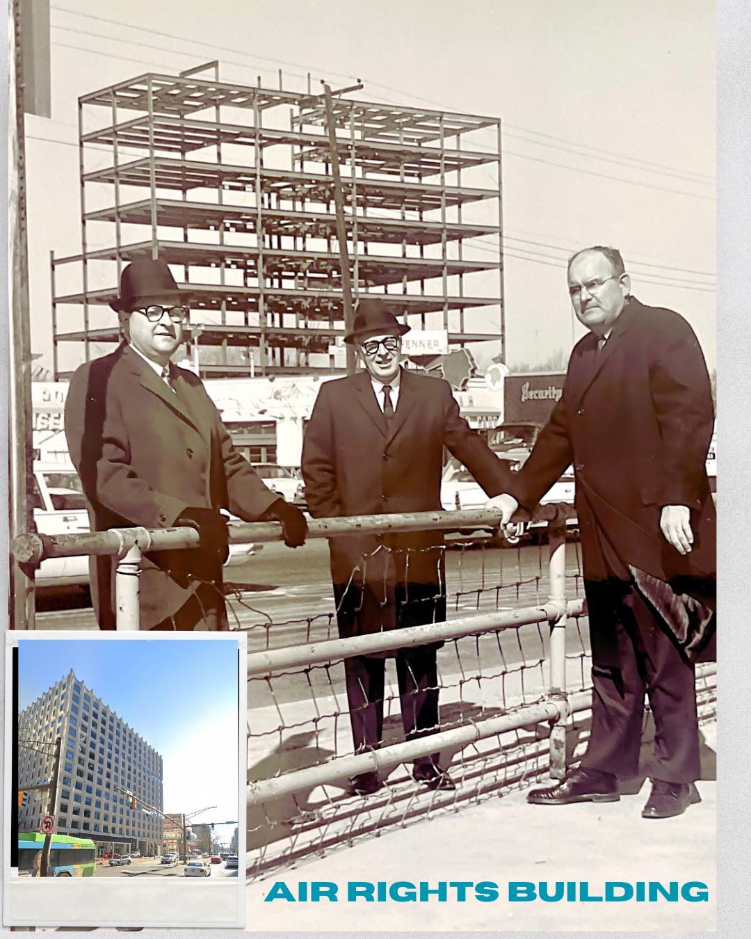 Bethesda - The developers of the Air Rights Building standing across ...