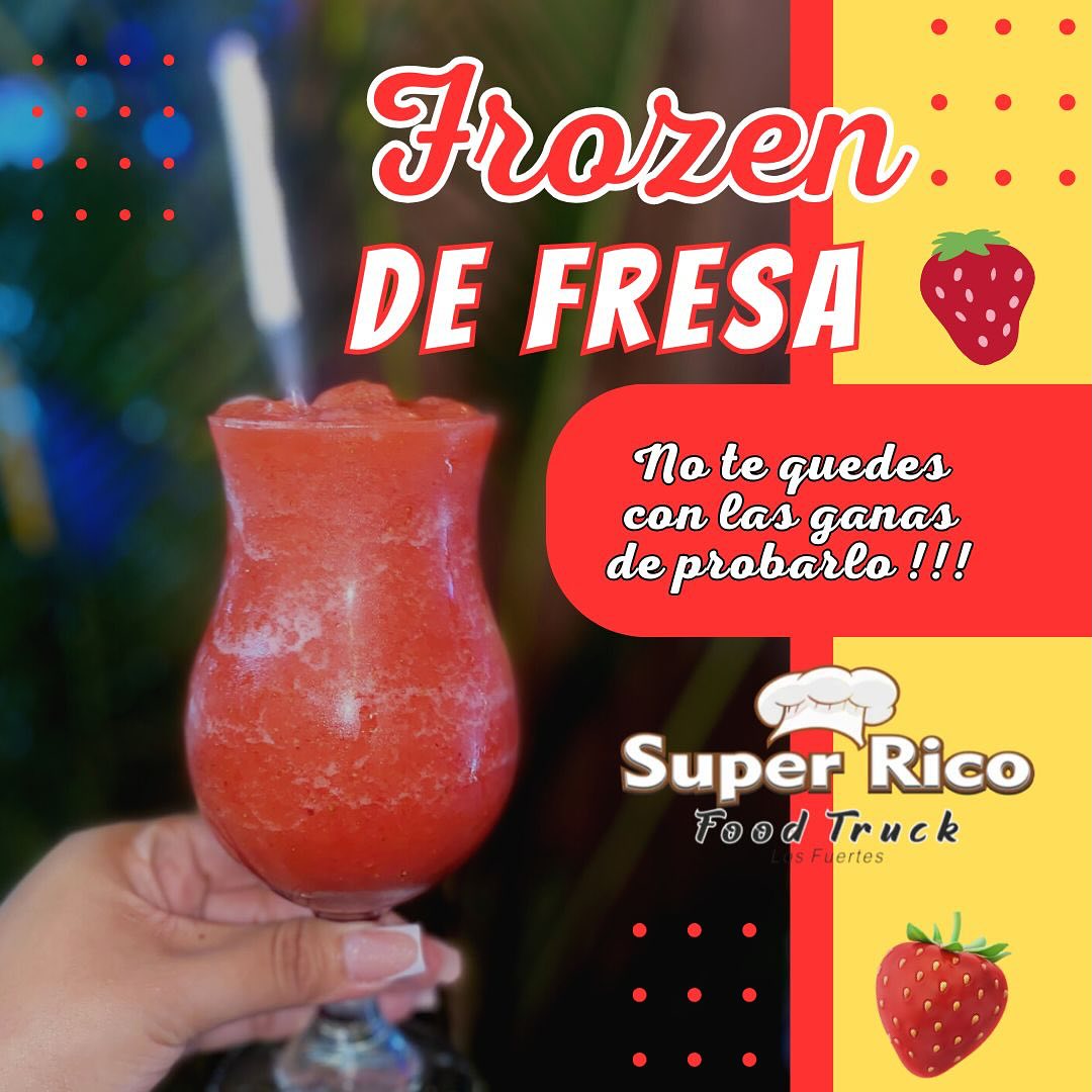 El Favorito de muchos 😍🍓🍓... - Super Rico Parque Food Trucks