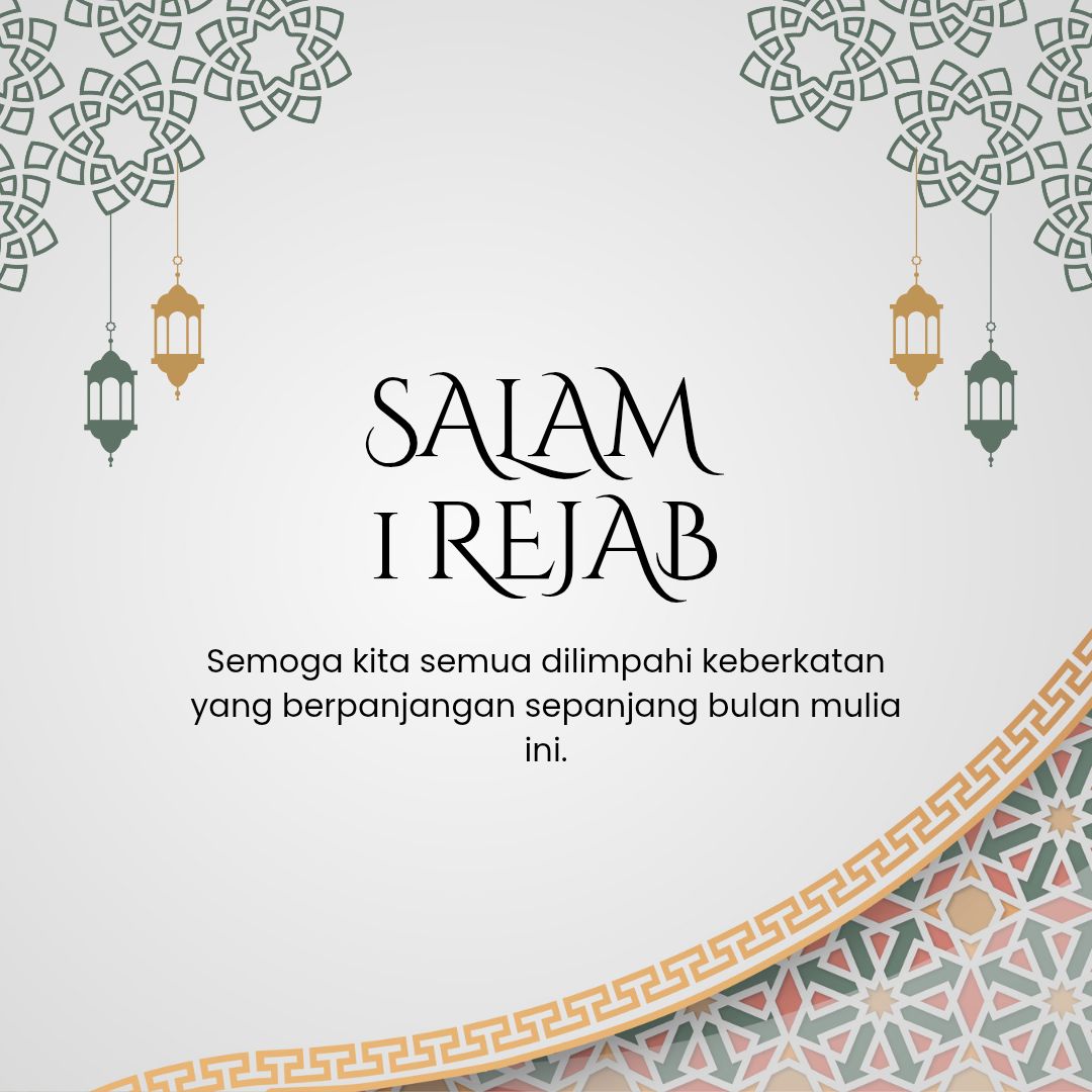 Ameerah - Alhamdulillah, kita telah memasuki bulan Rejab, salah satu ...