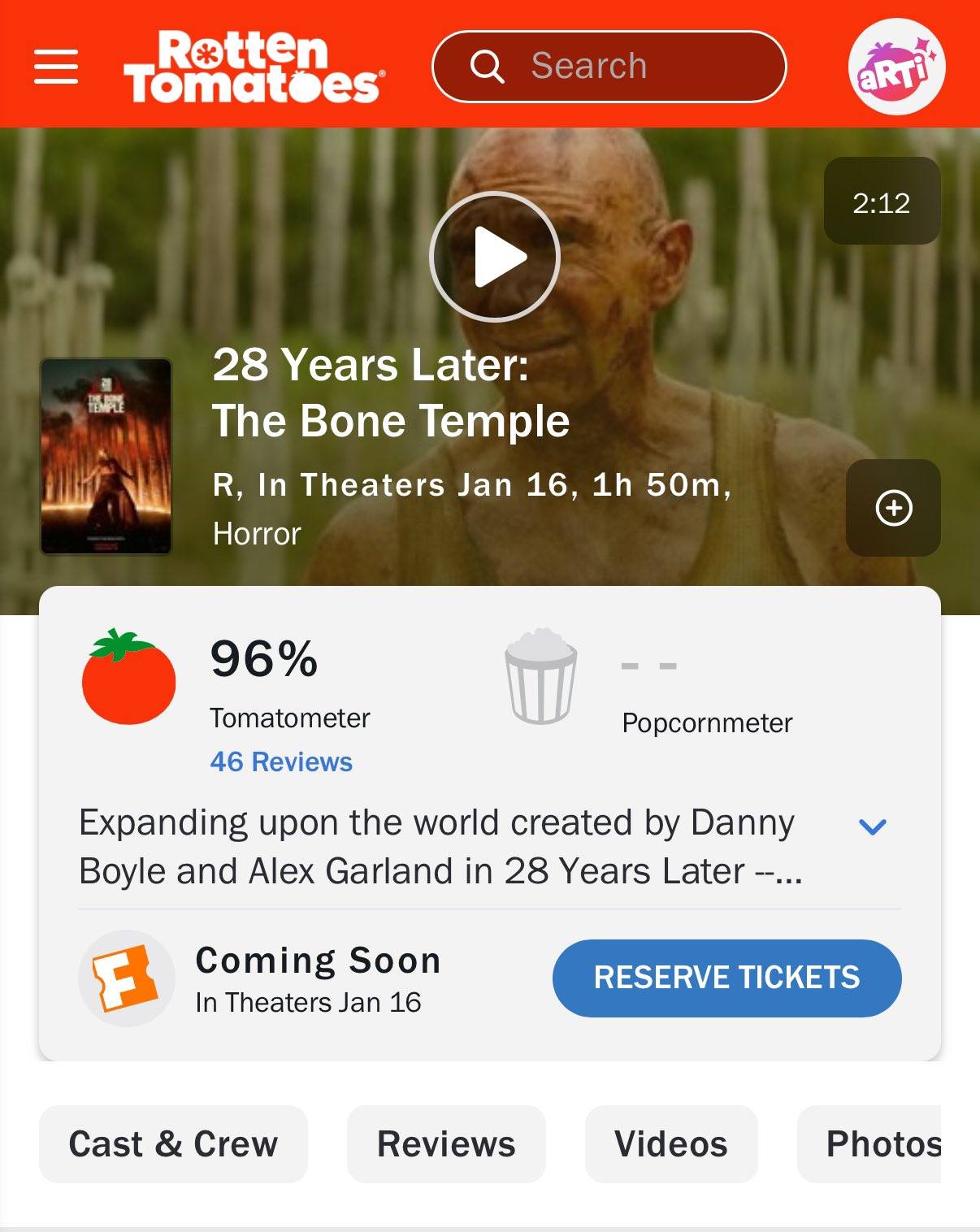 Cinema House - فيلم «28 Years Later: The Bone Temple» يحقق... | Facebook