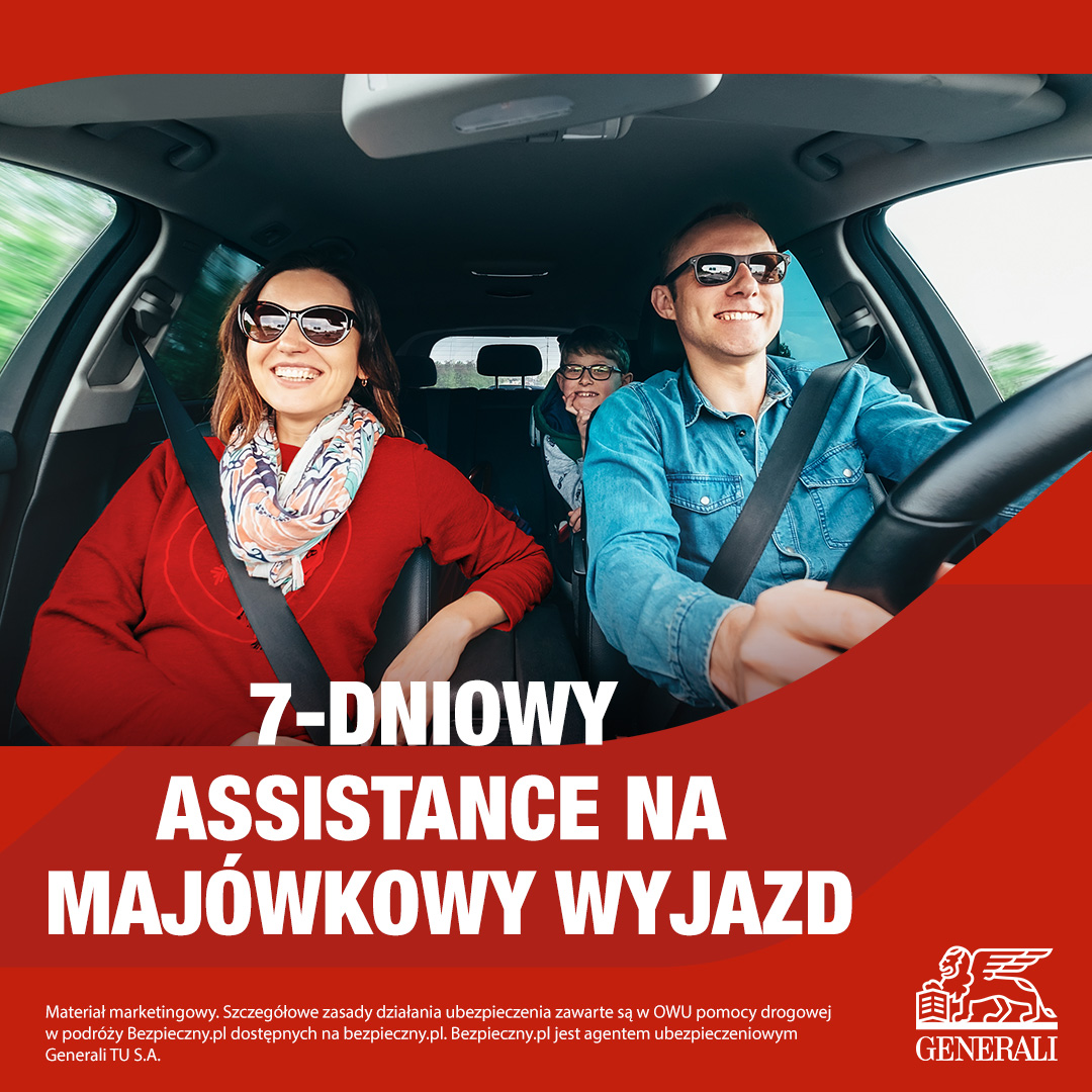 Generali Polska - Wzmożony ruch w okresie majówkowych wyjazdów to ...