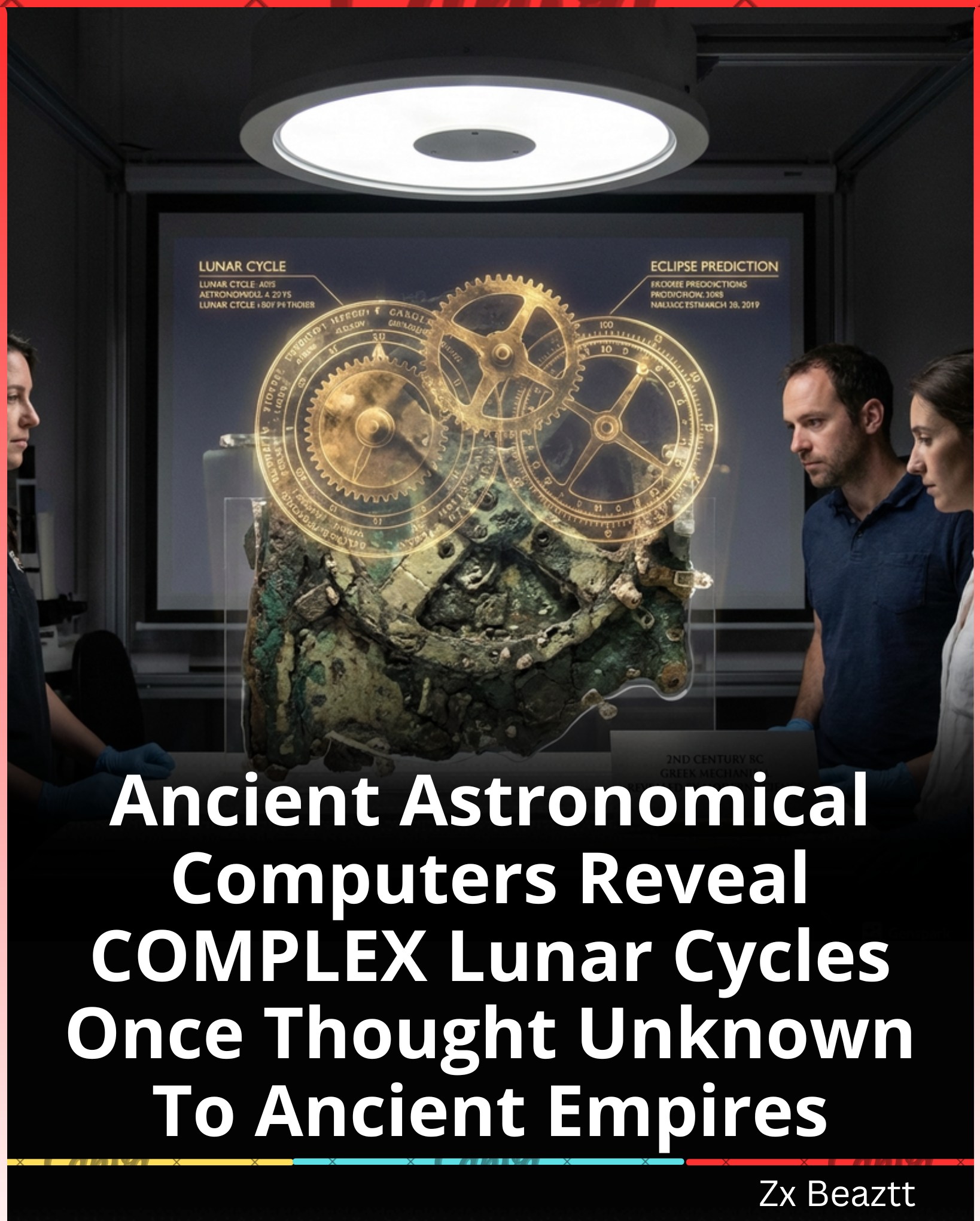 Ancient mechanism predicts eclipses accurately