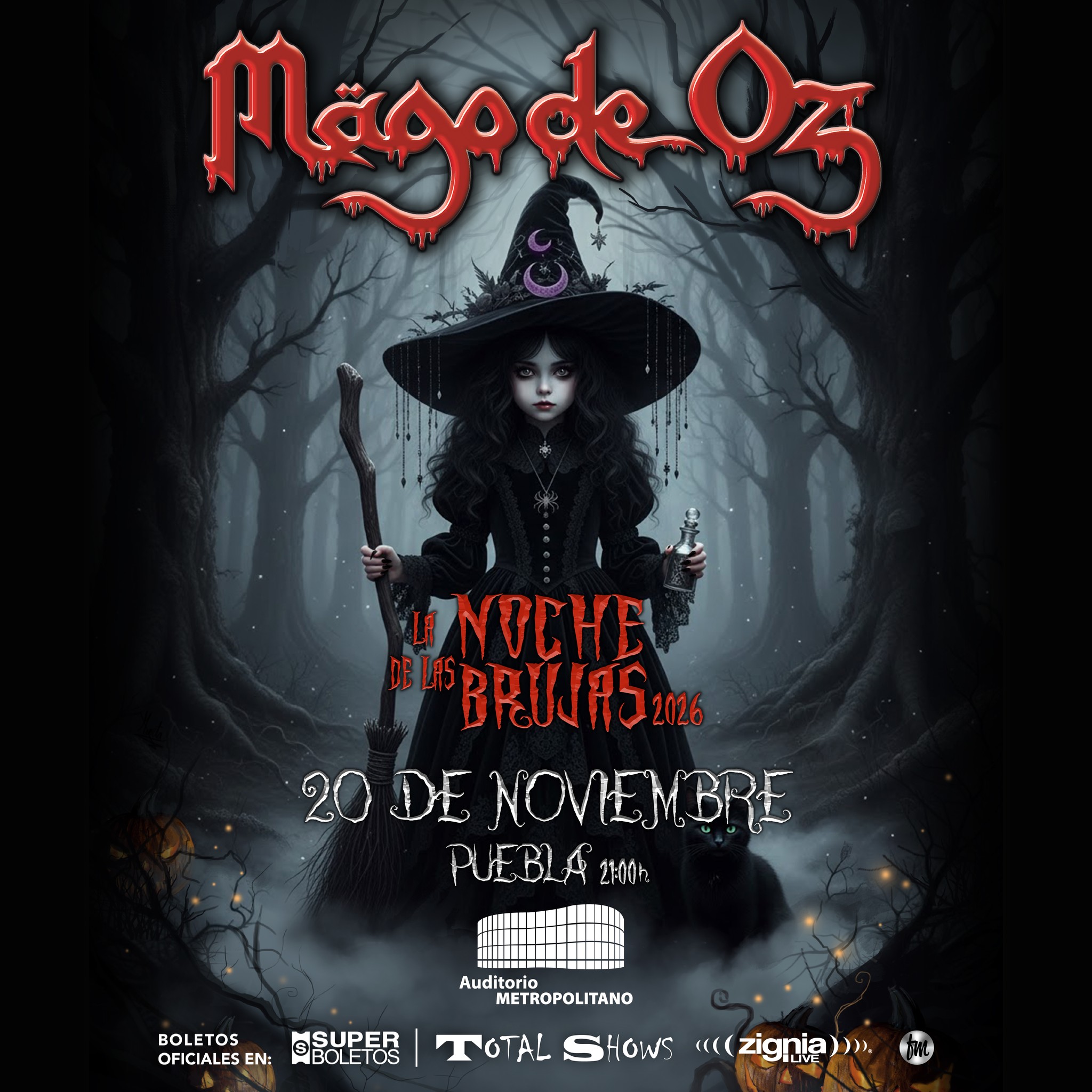 FM - 🪄🧙 #Puebla, prepárate… Mago De Oz desatará su poder en 
