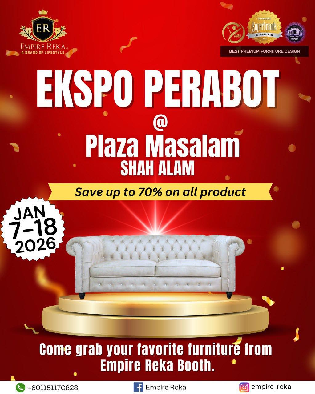 Empire - ROAD TOUR EMPIRE REKA DI SELANGOR! 🛋️ Orang Selangor Bermula ...