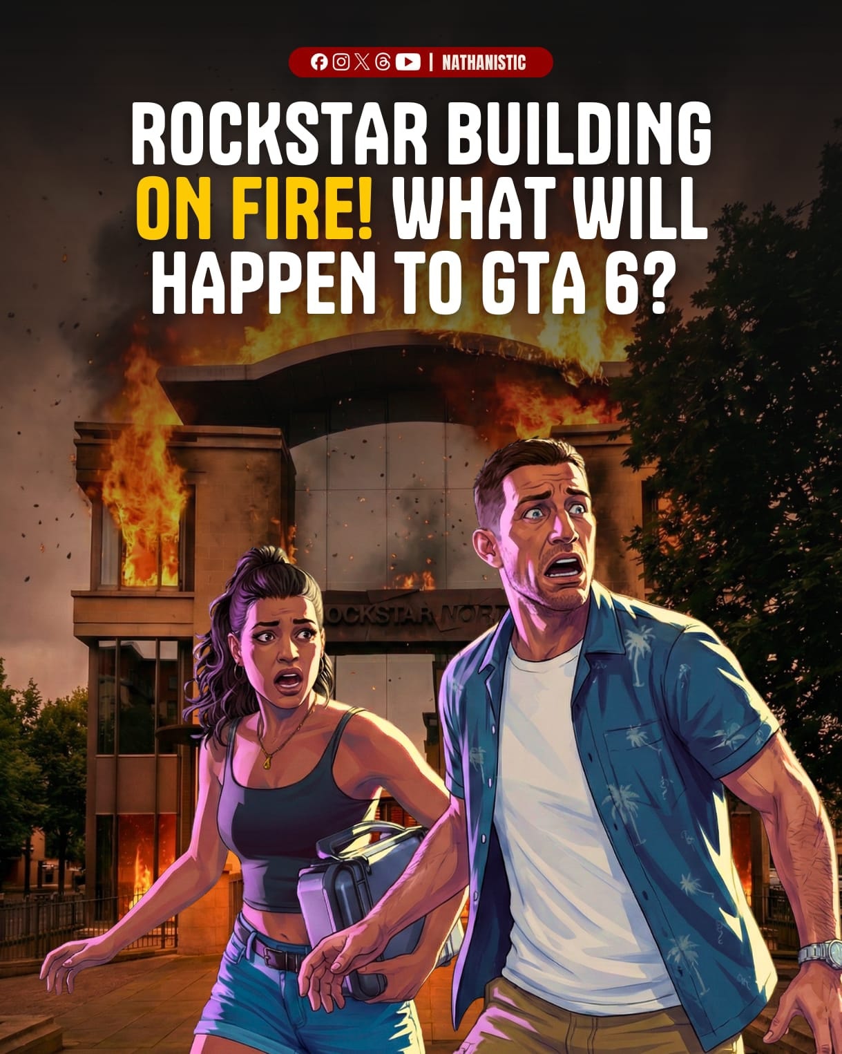 Nathanistic - We got Rockstar Games on fire before GTA 6 came out. An ...