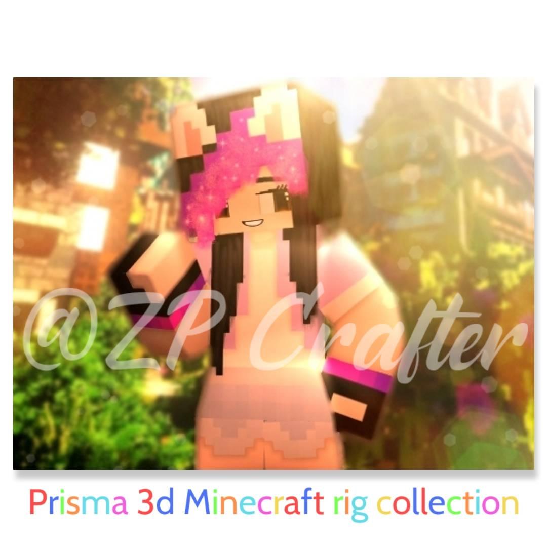 Prisma 3d Minecraft rig collection | Facebook