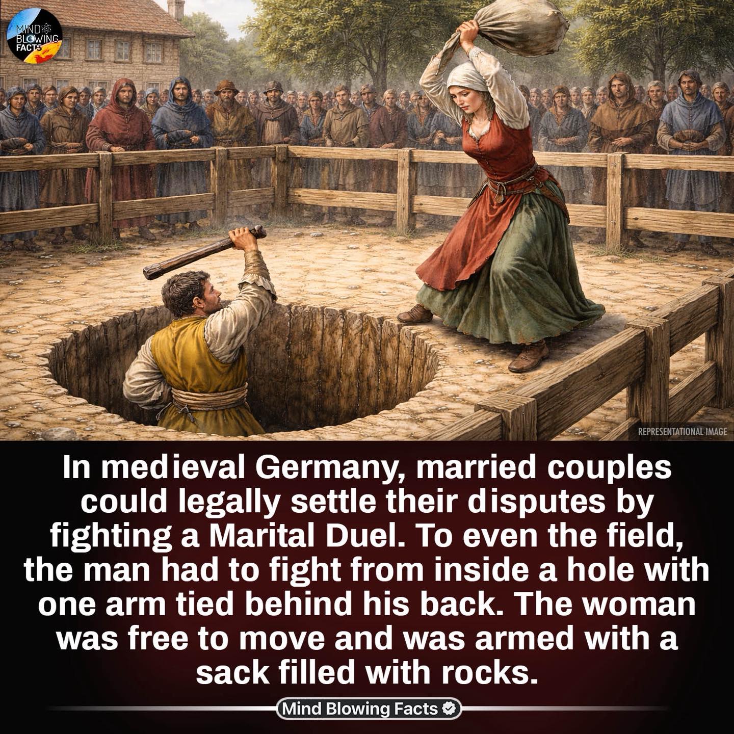 In medieval Germany within the Holy... - Mind Blowing Facts | Facebook