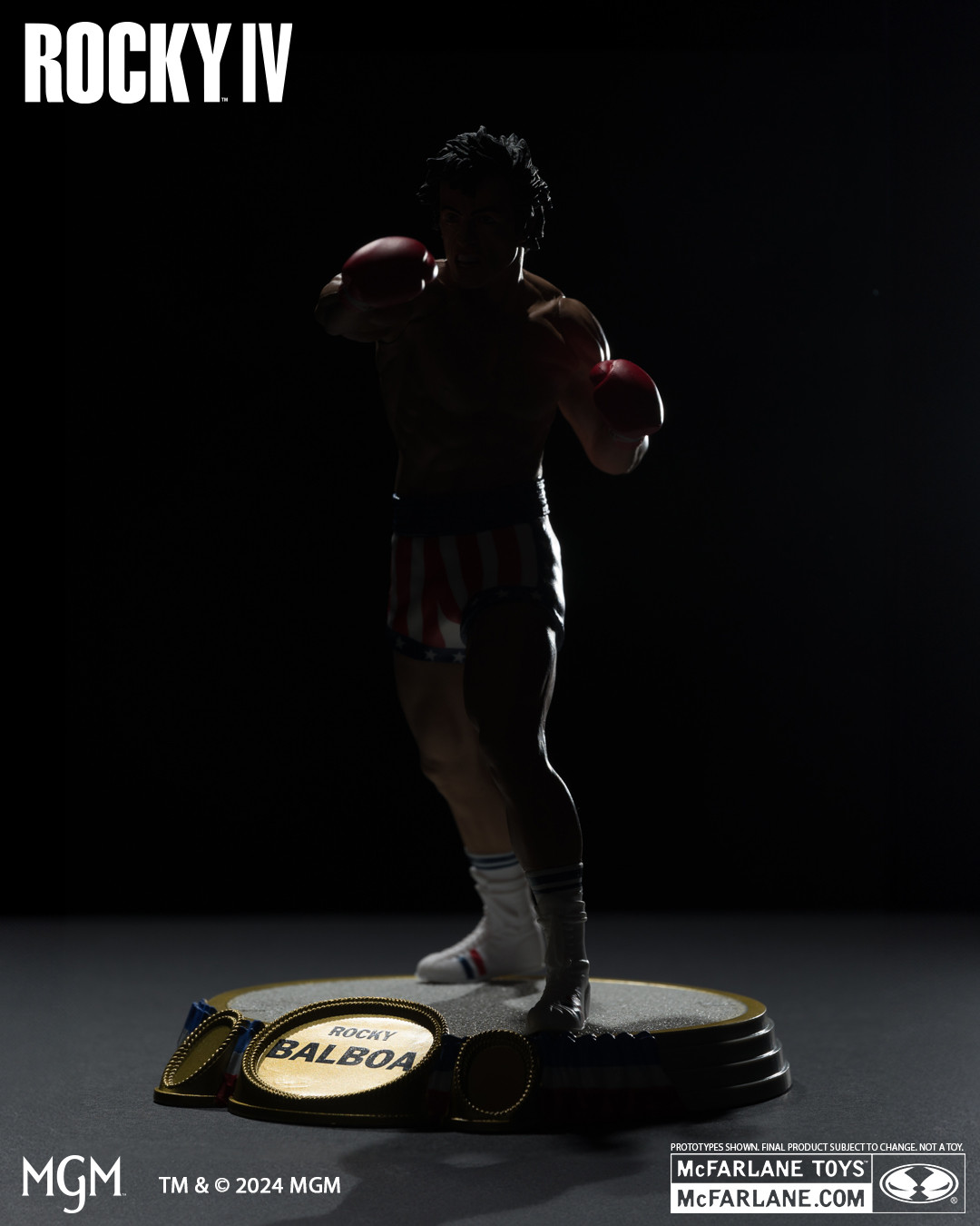 McFarlane Toys – Figurine Ivan Drago (Rocky IV) – 15,2 Cm – Avec Tête Alternative, Base Écologique Et Carte VS
