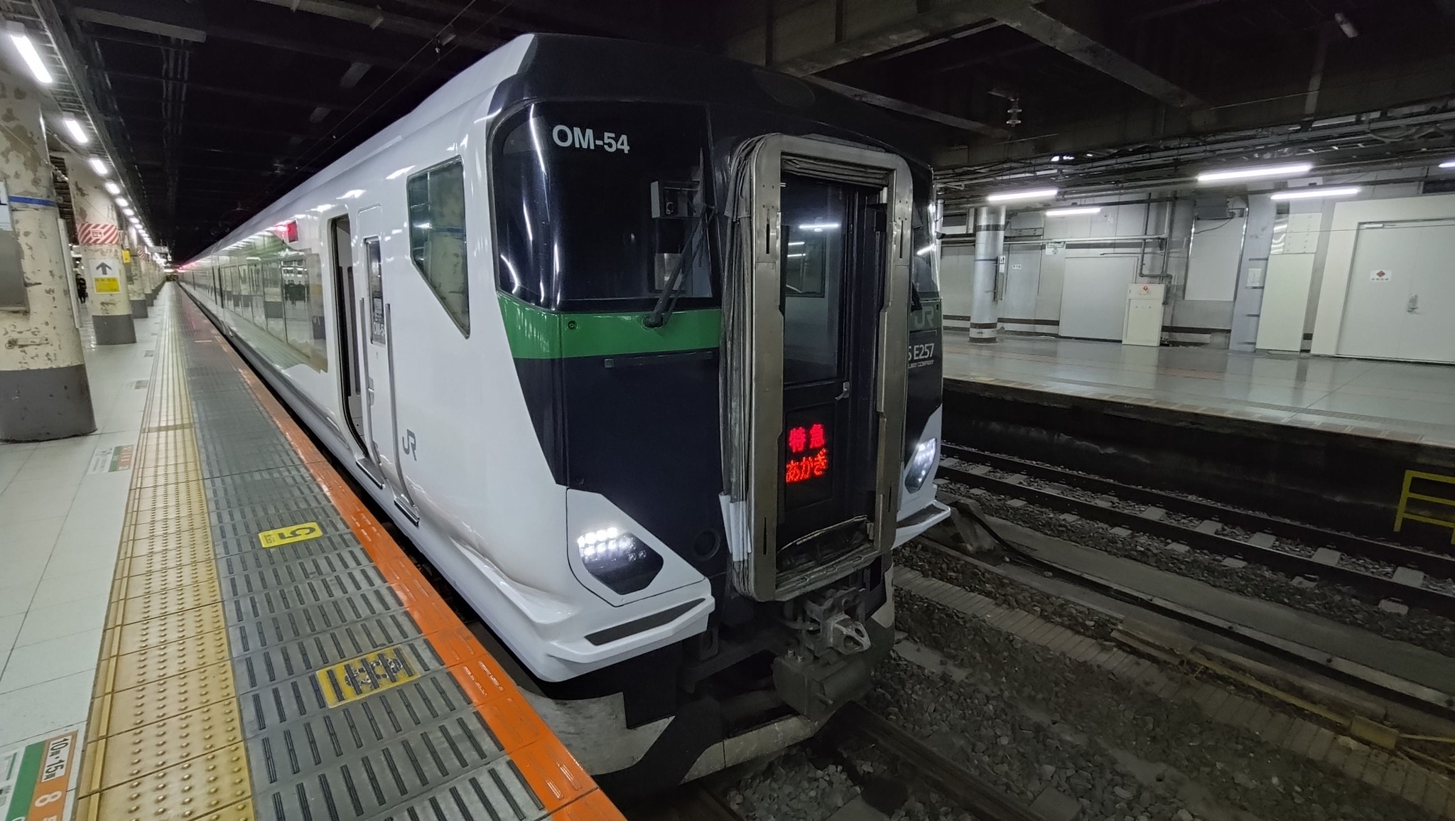 お題 幌付き貫通扉🙄🙄🙄 E257系 2025.2.1 高崎線上野にて。