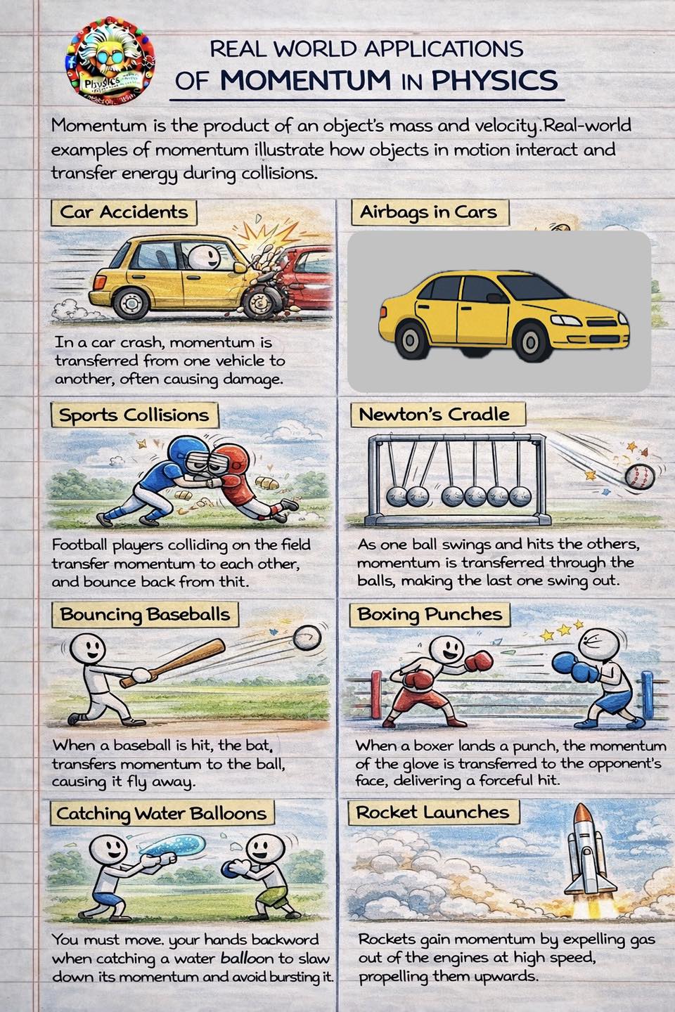 Physicscalculations - Real world applications of momentum in physics ...