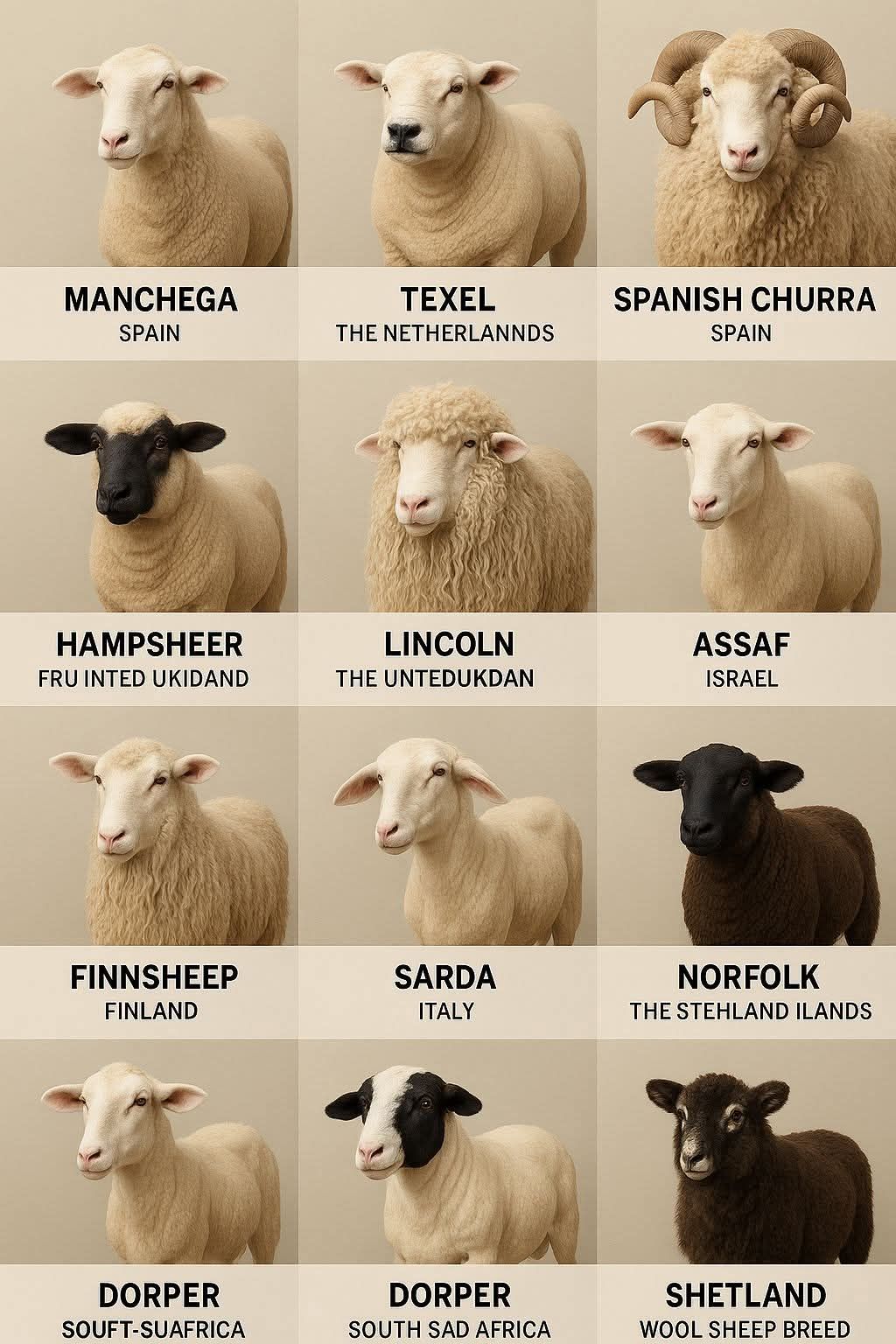 5 Minutes - The Versatility of Sheep: A Guide to Well-Known Breeds ...