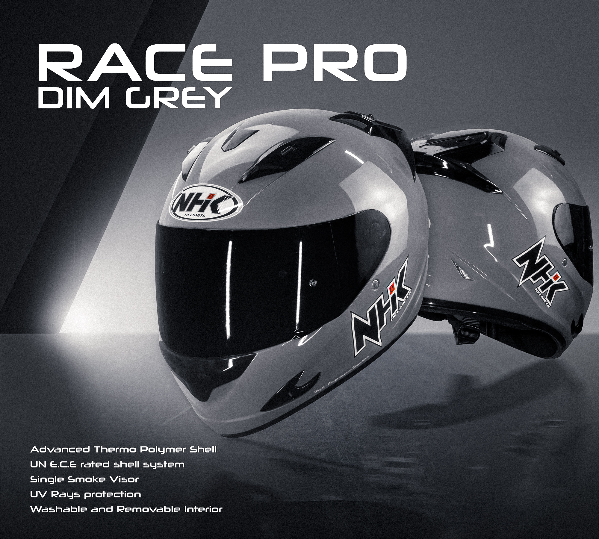 NHK Helmets Race Pro - Dim Grey... - NHK Helmets Philippines | Facebook