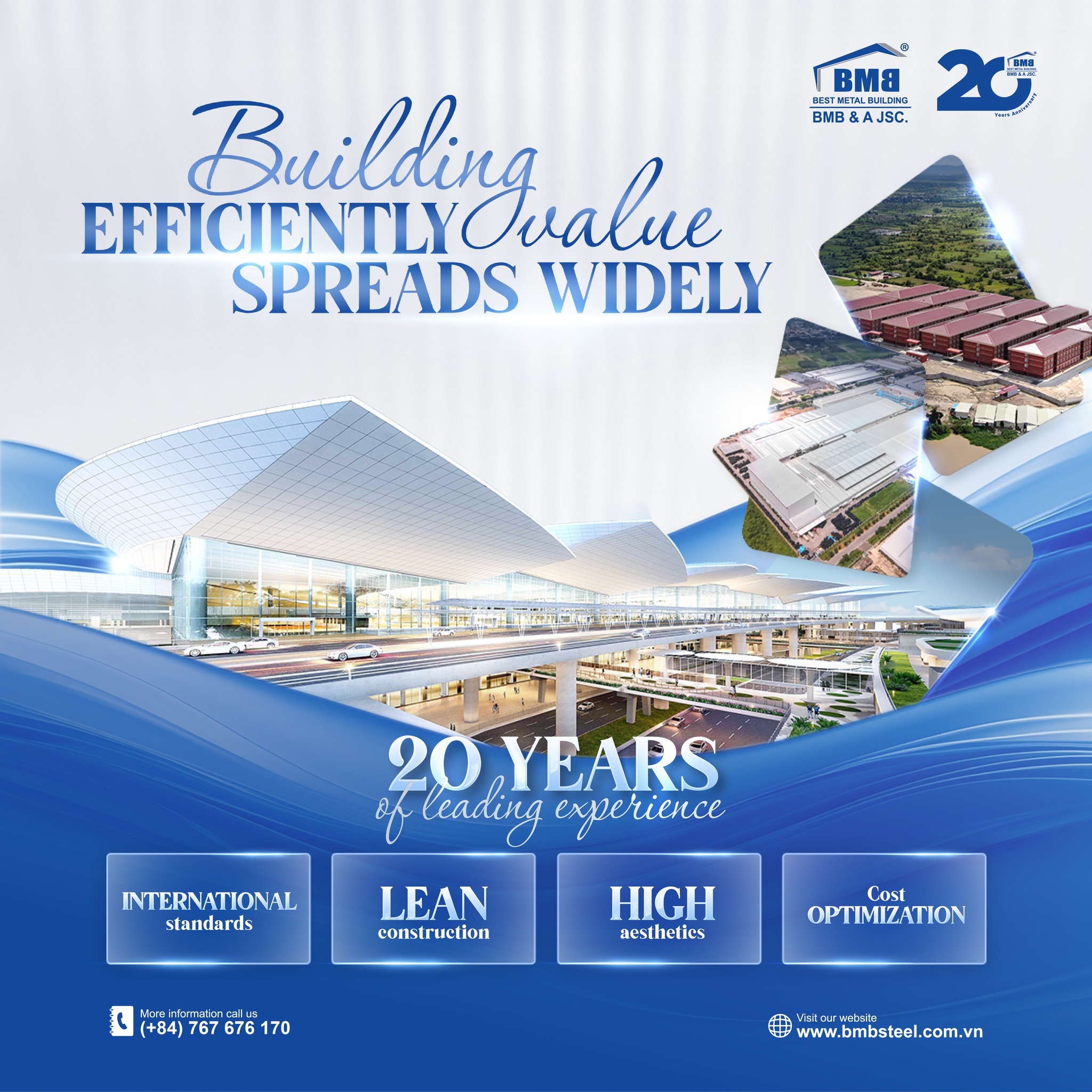 BMB - BUILDING EFFICIENTLY, VALUE SPREADS WIDELY WITH BMB STEEL More ...