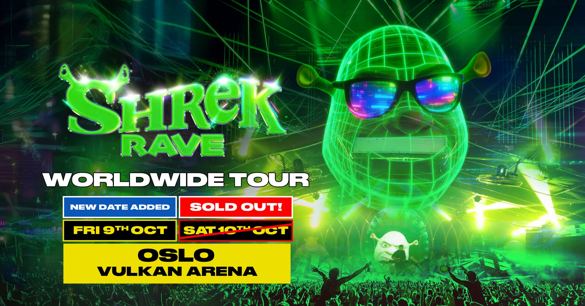 Shrek Rave Is Coming To Oslo!