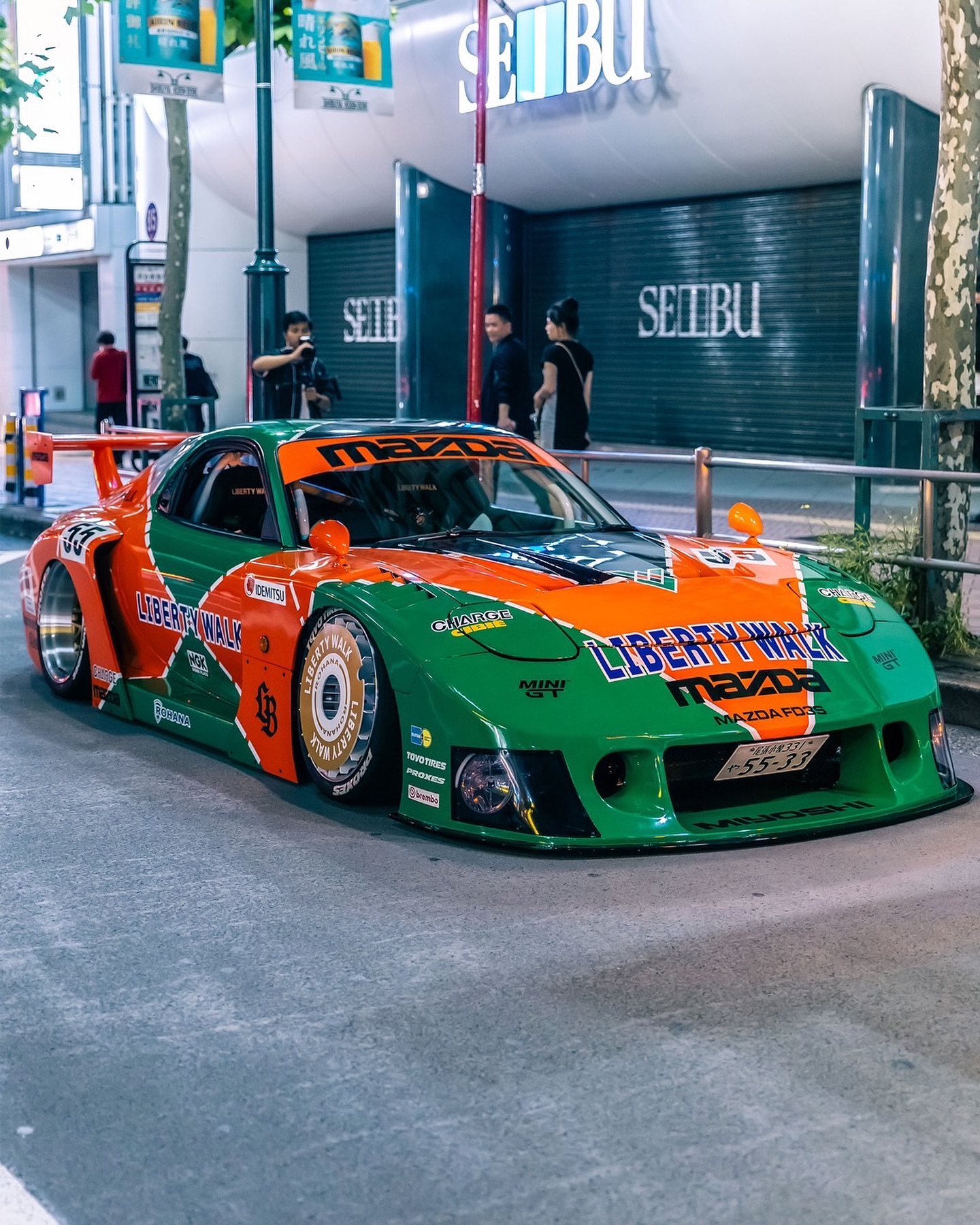 リバティーウォーク LB スタンス 旧車 MA-1 libertywalk #lbwk