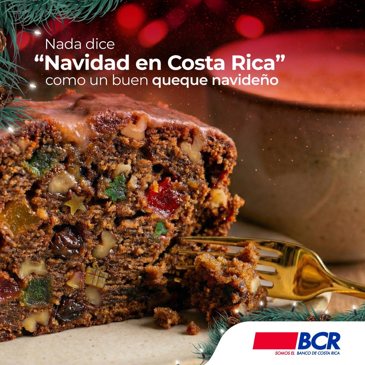 Banco - ¡Nada dice Navidad tica como el olor a queque recién horneado ...